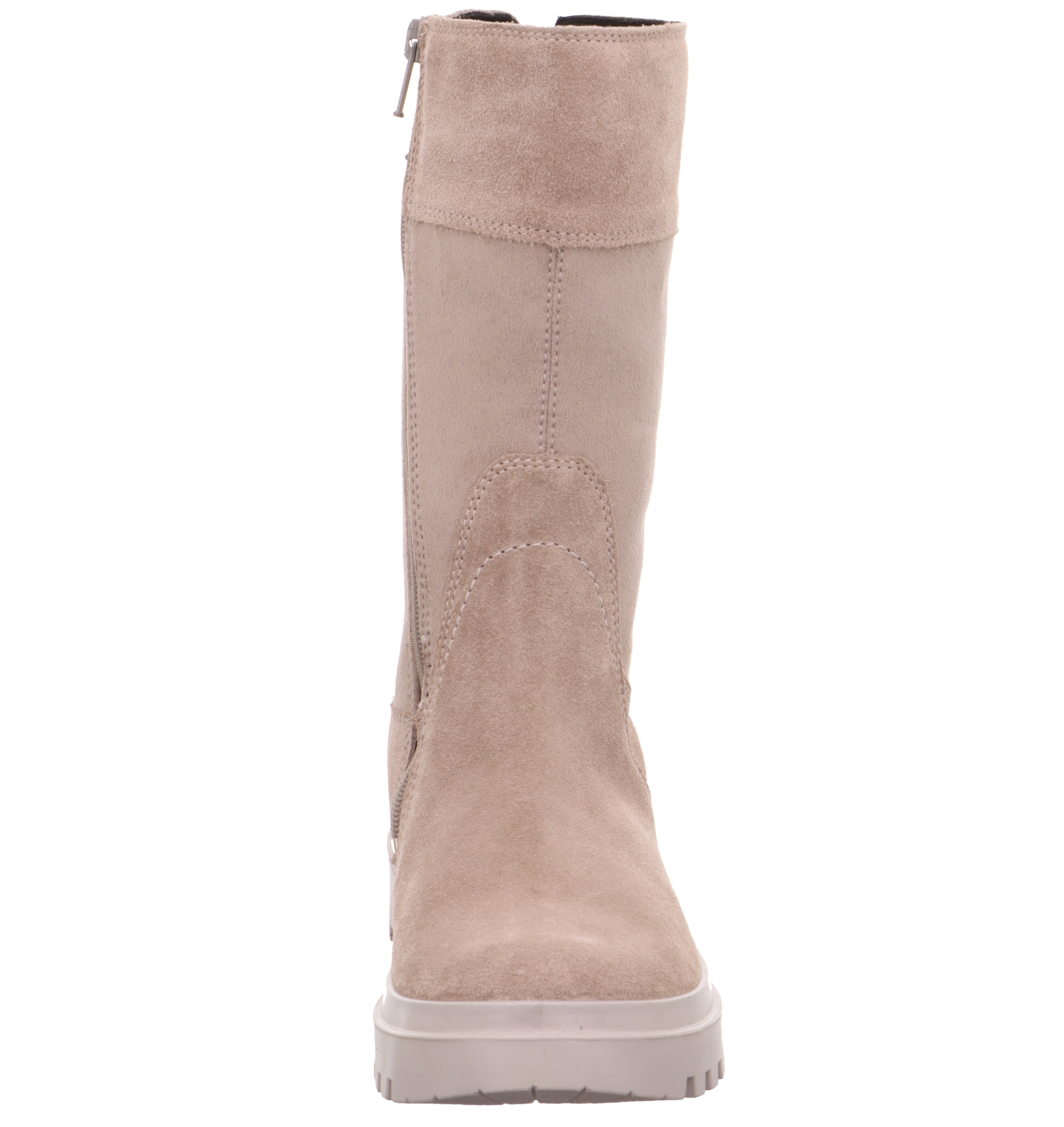 Superfit Abby - Beige suede leather