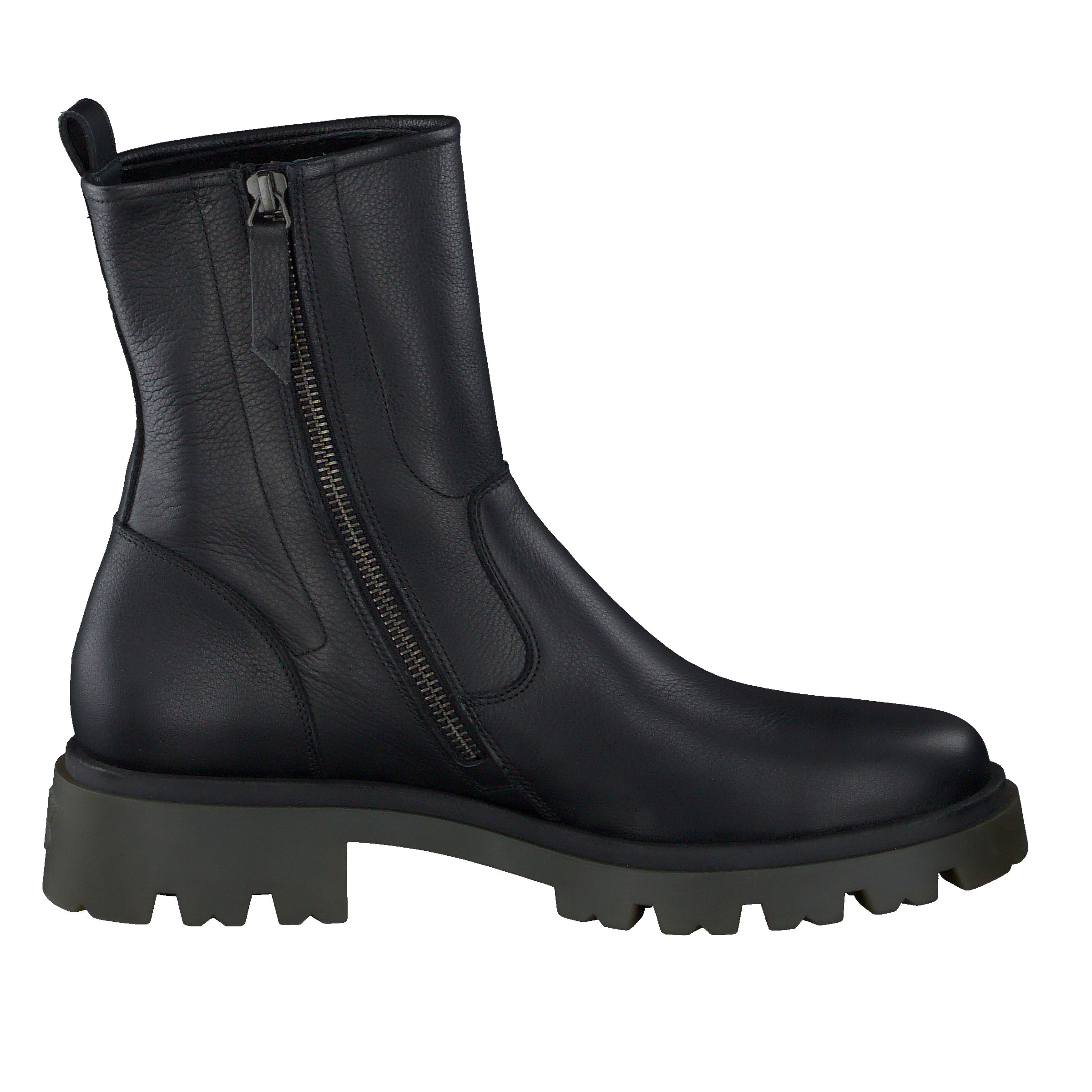 Paul Green Stiefeletten - Black smooth leather