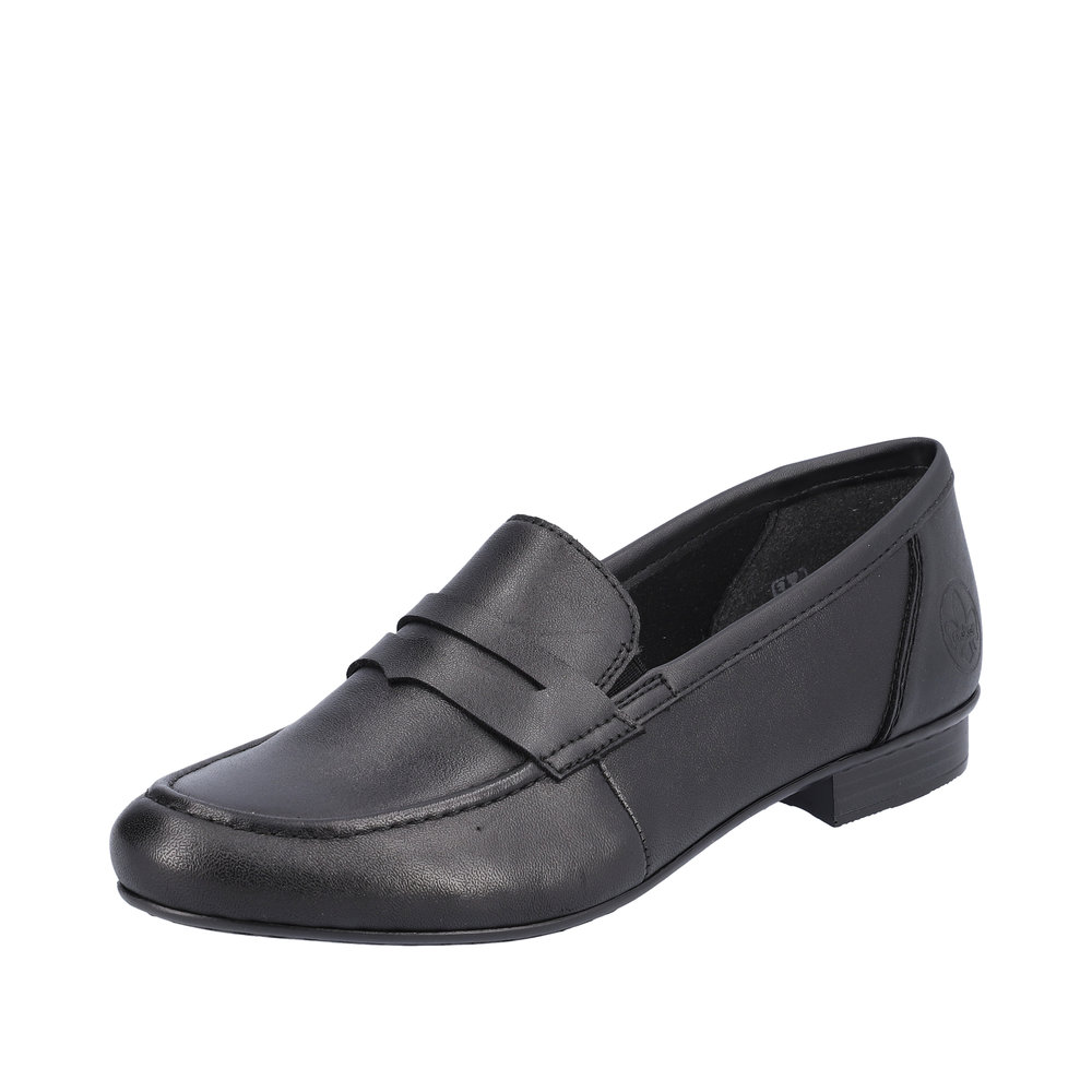 Loafer - Black smooth leather