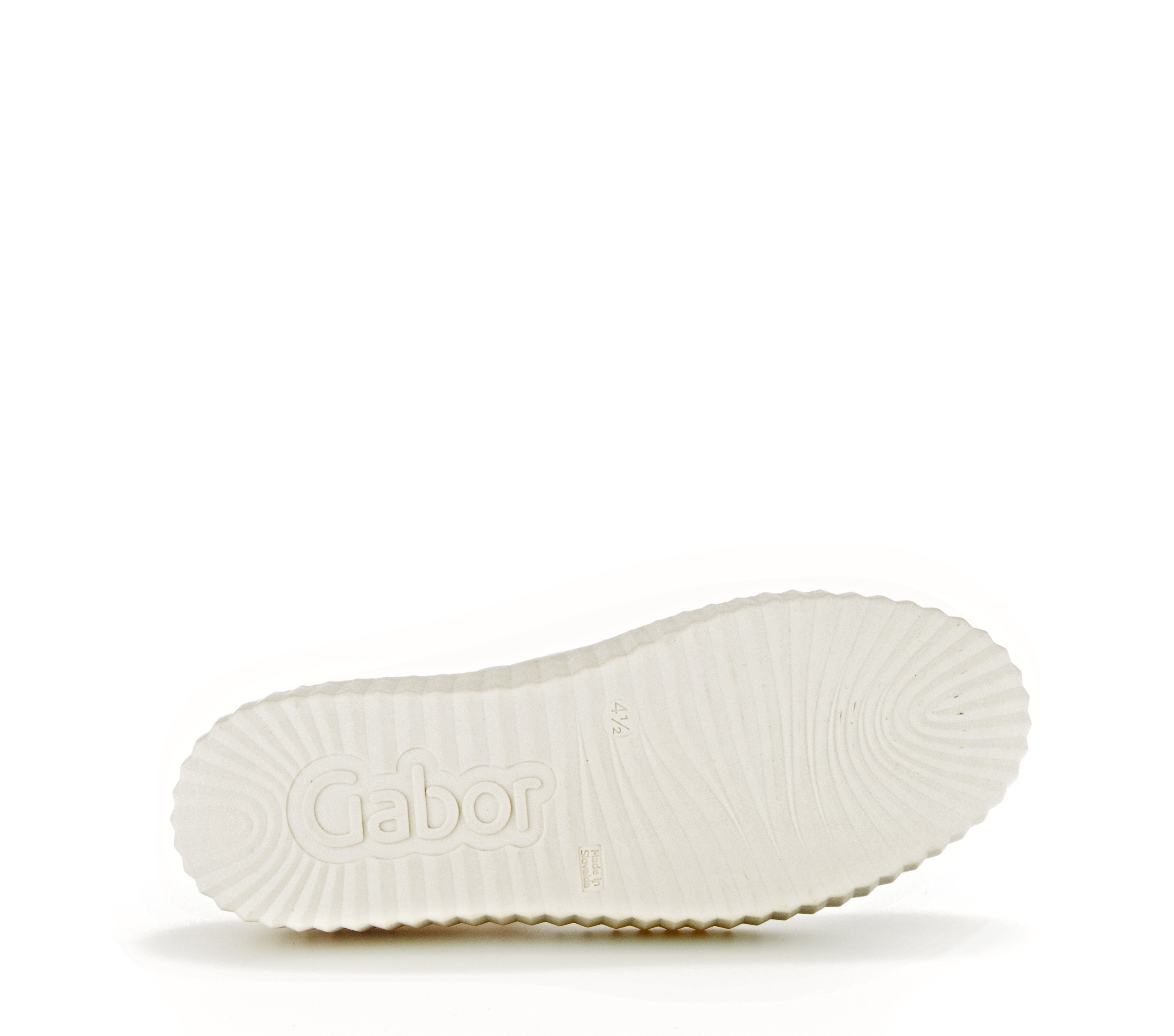 Gabor Shoes Sneaker High - Creme Glattleder