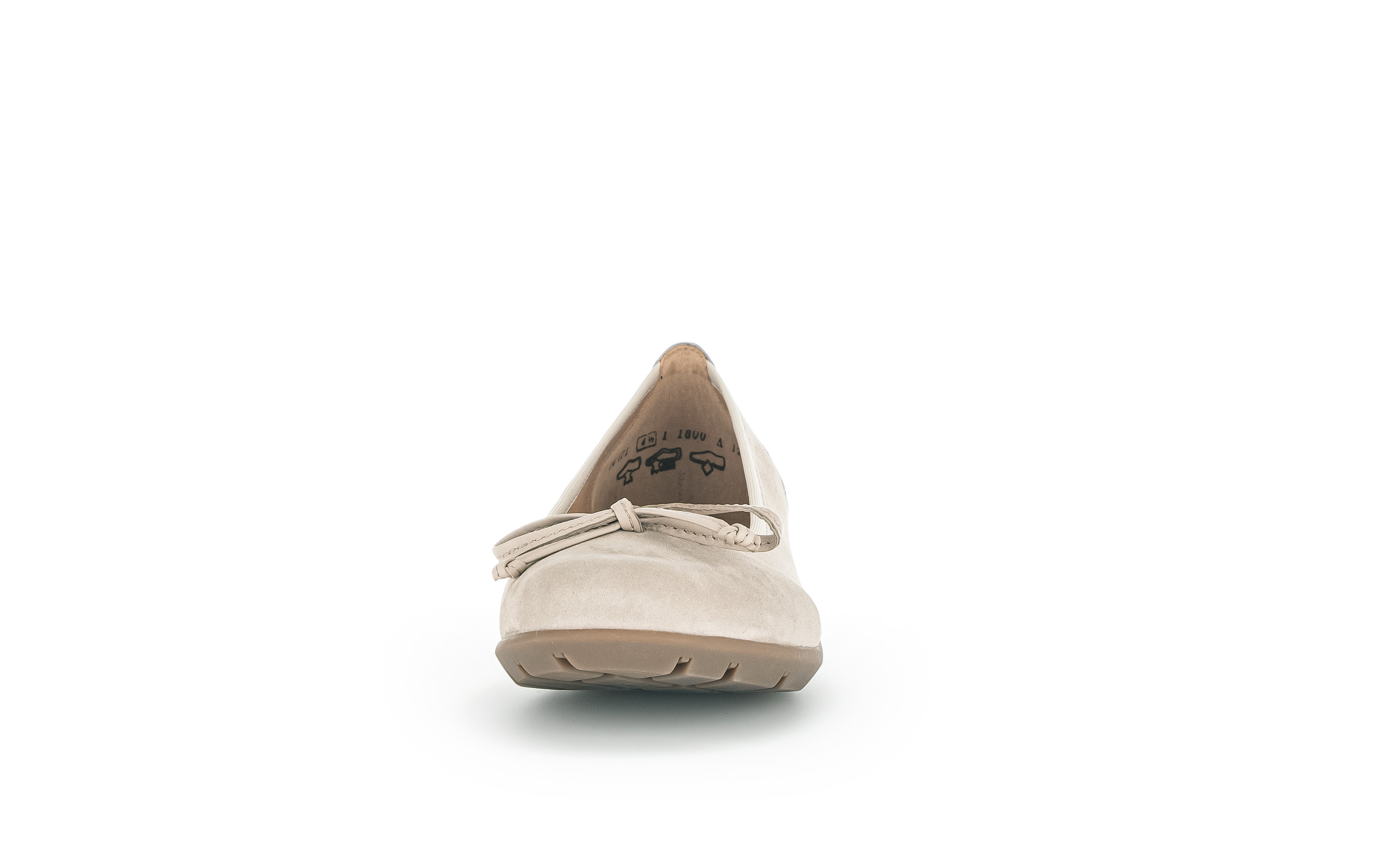 Gabor Shoes Ballerina - Beige suede leather