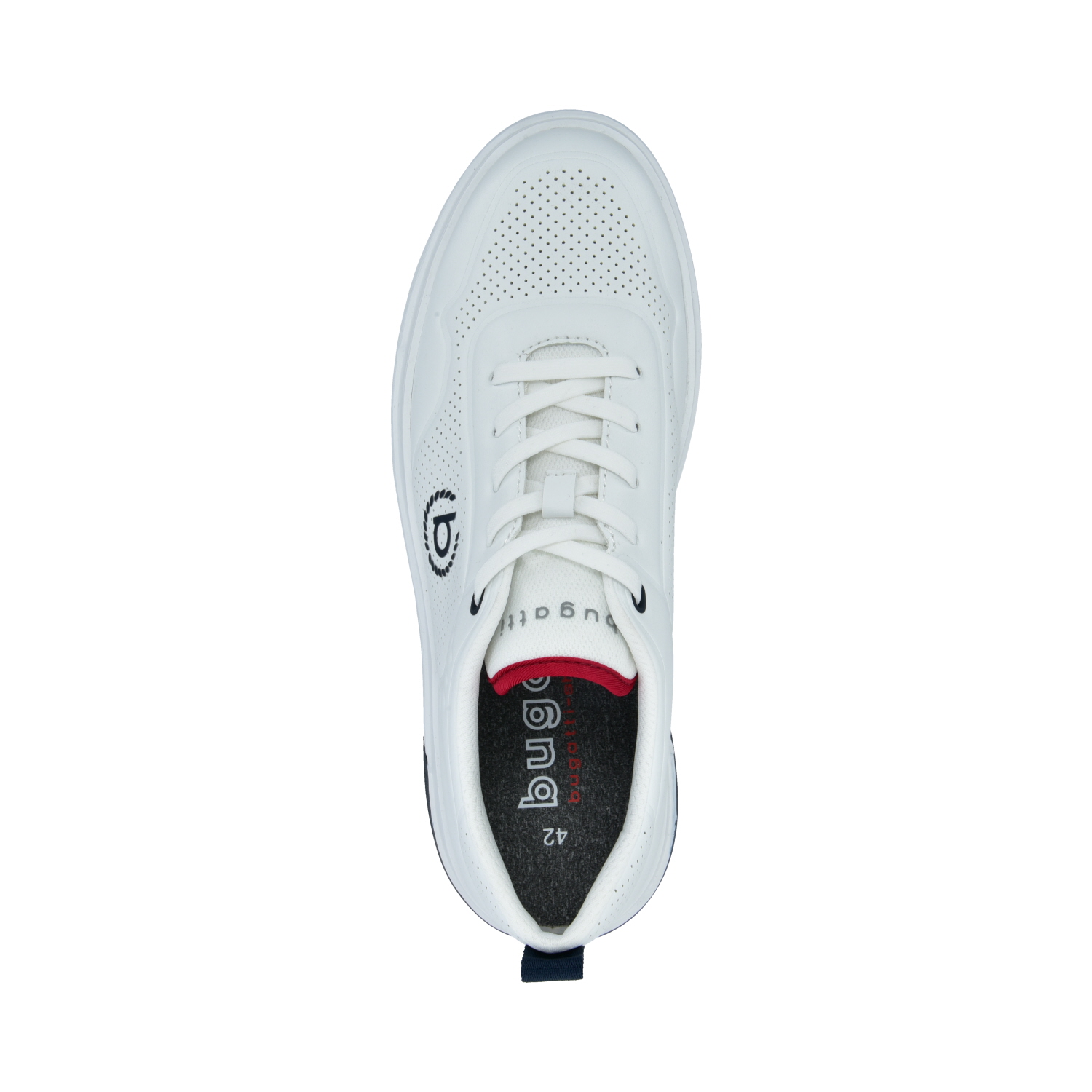 Bugatti Sneaker - Weiß Synthetik