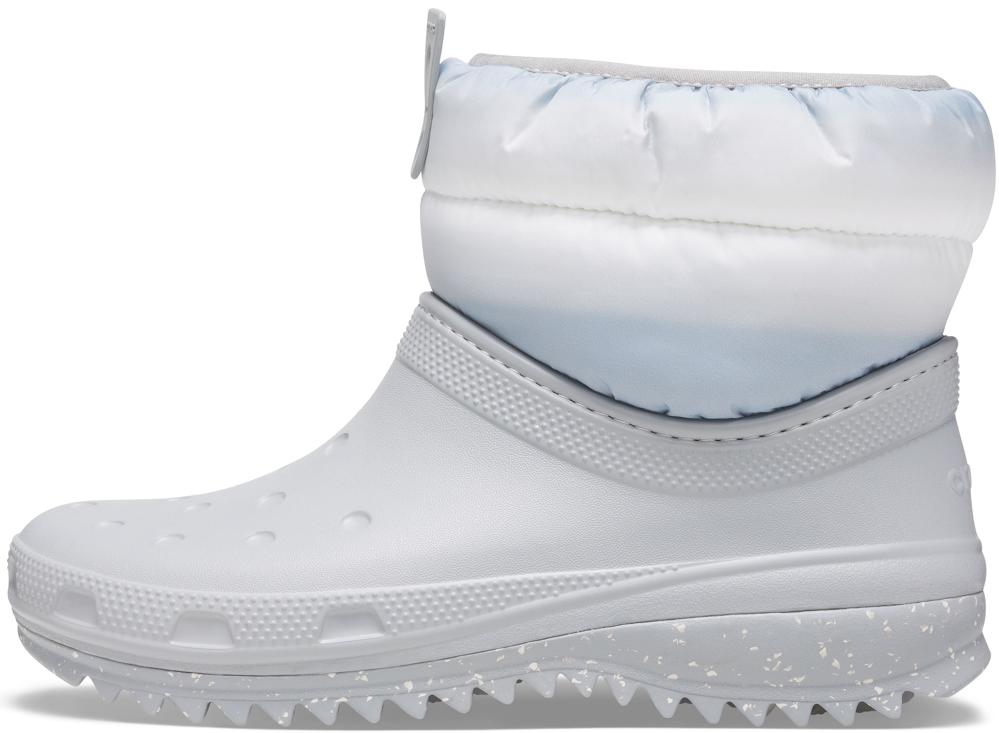 crocs Classic Neo Puff Shorty Boot Women Light grey / White Croslite