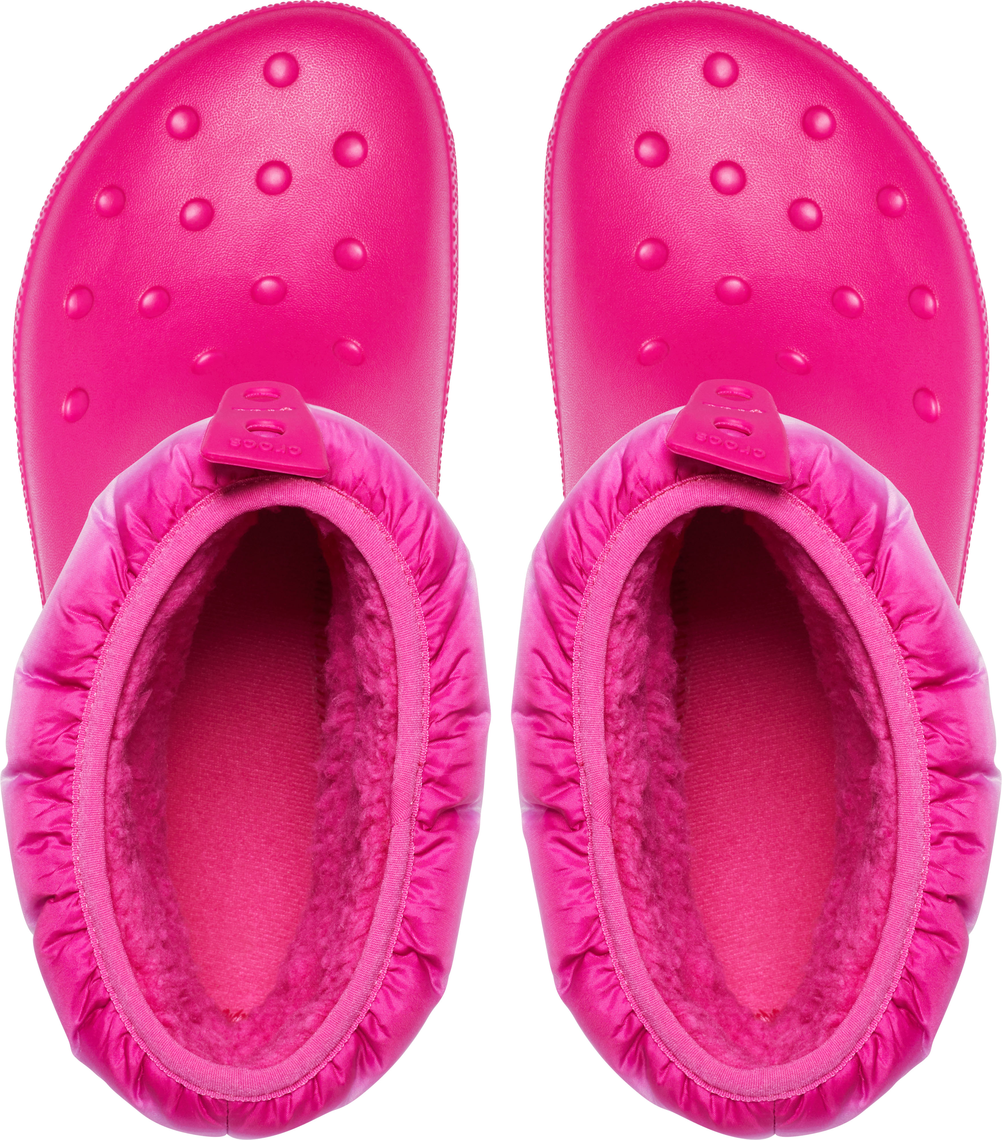 crocs Classic Neo Puff Shorty Boot - Candy Pink Croslite