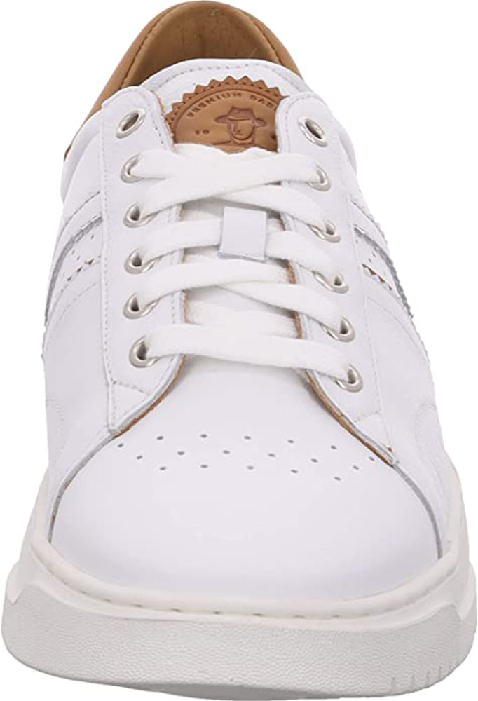 Game - White smooth leather