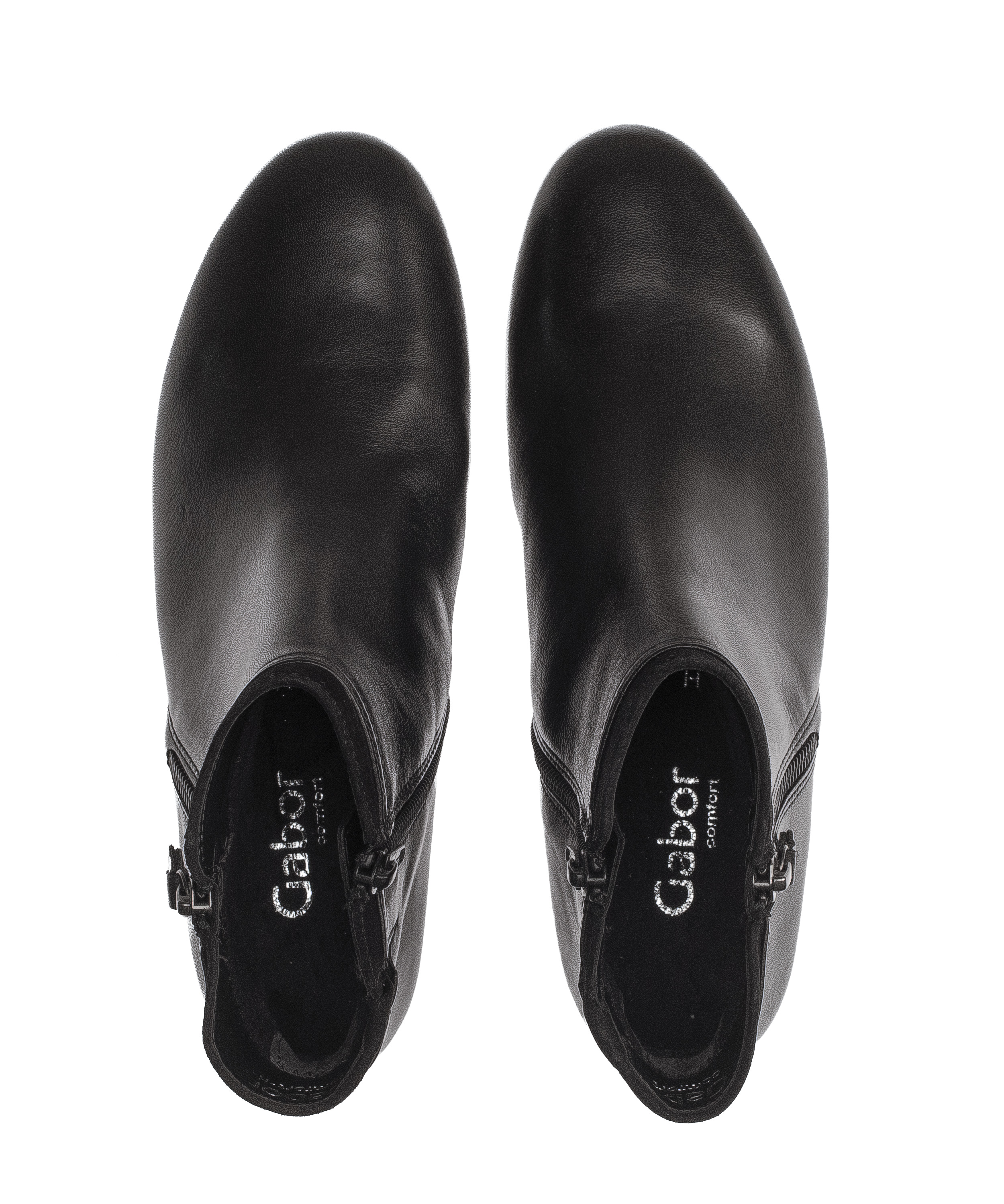 Gabor Shoes Stiefelette - Schwarz Glattleder