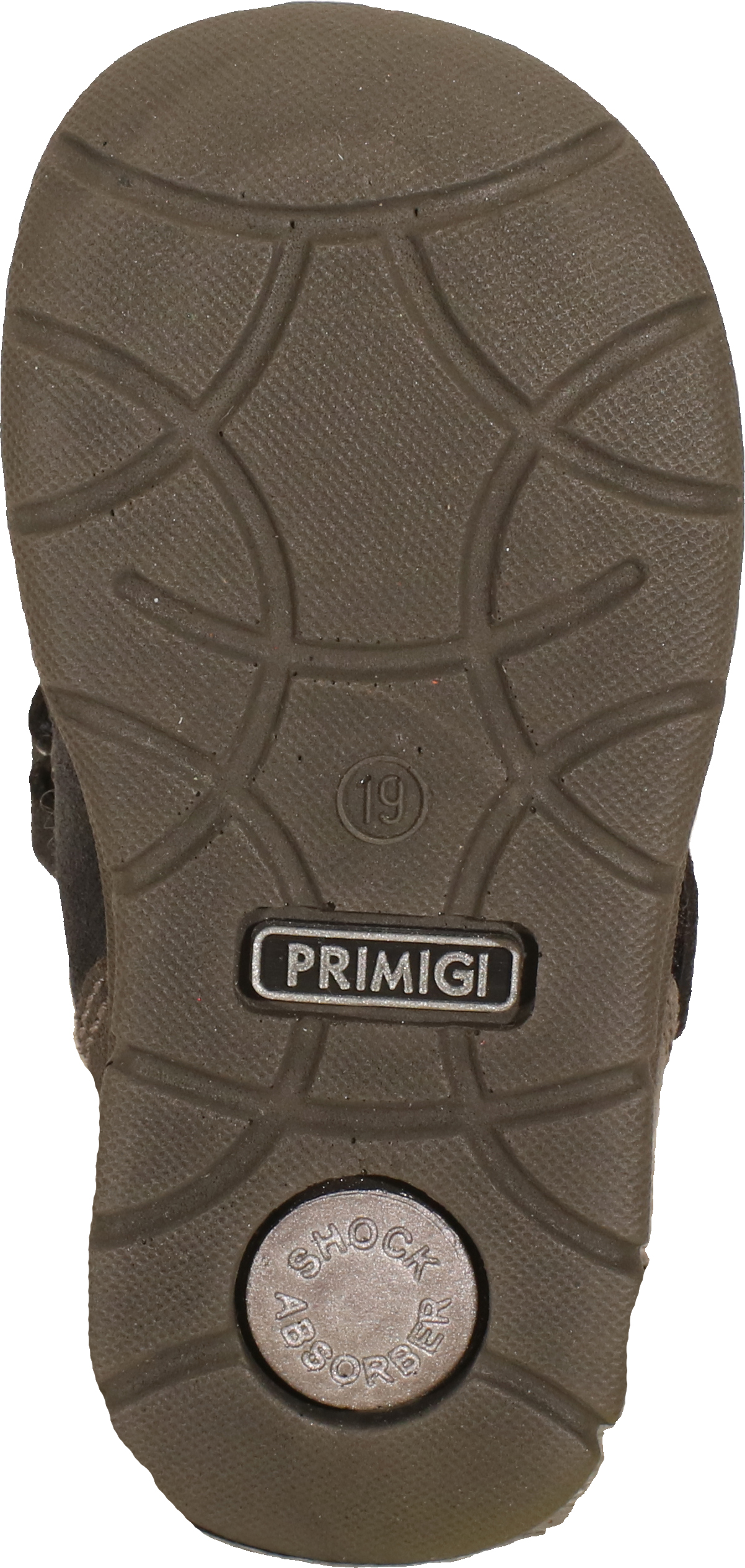 Primigi Pkkgt 83528 - Brown / Dark grey suede leather