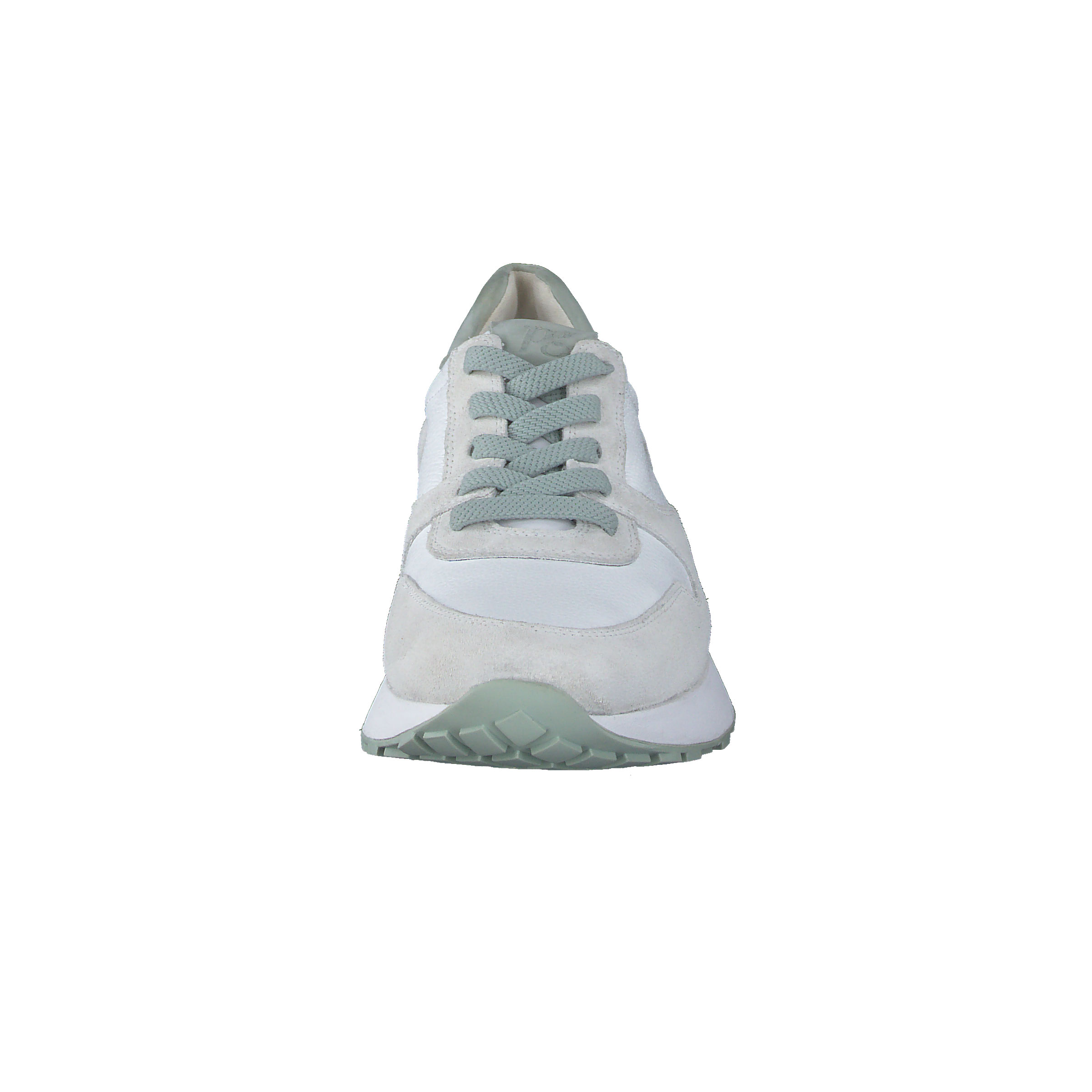 Paul Green Sneaker - White / Mint Leather