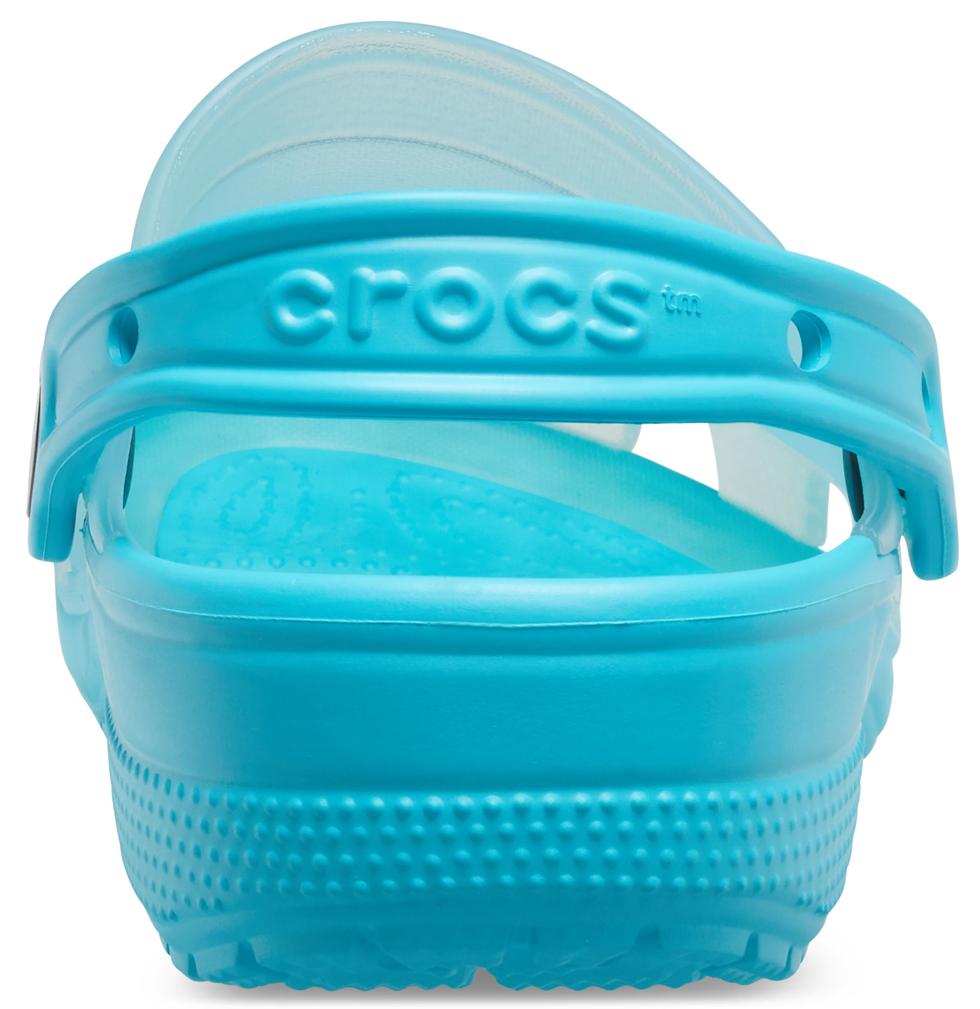 crocs Classic Translucent Clog Digital Aqua Croslite