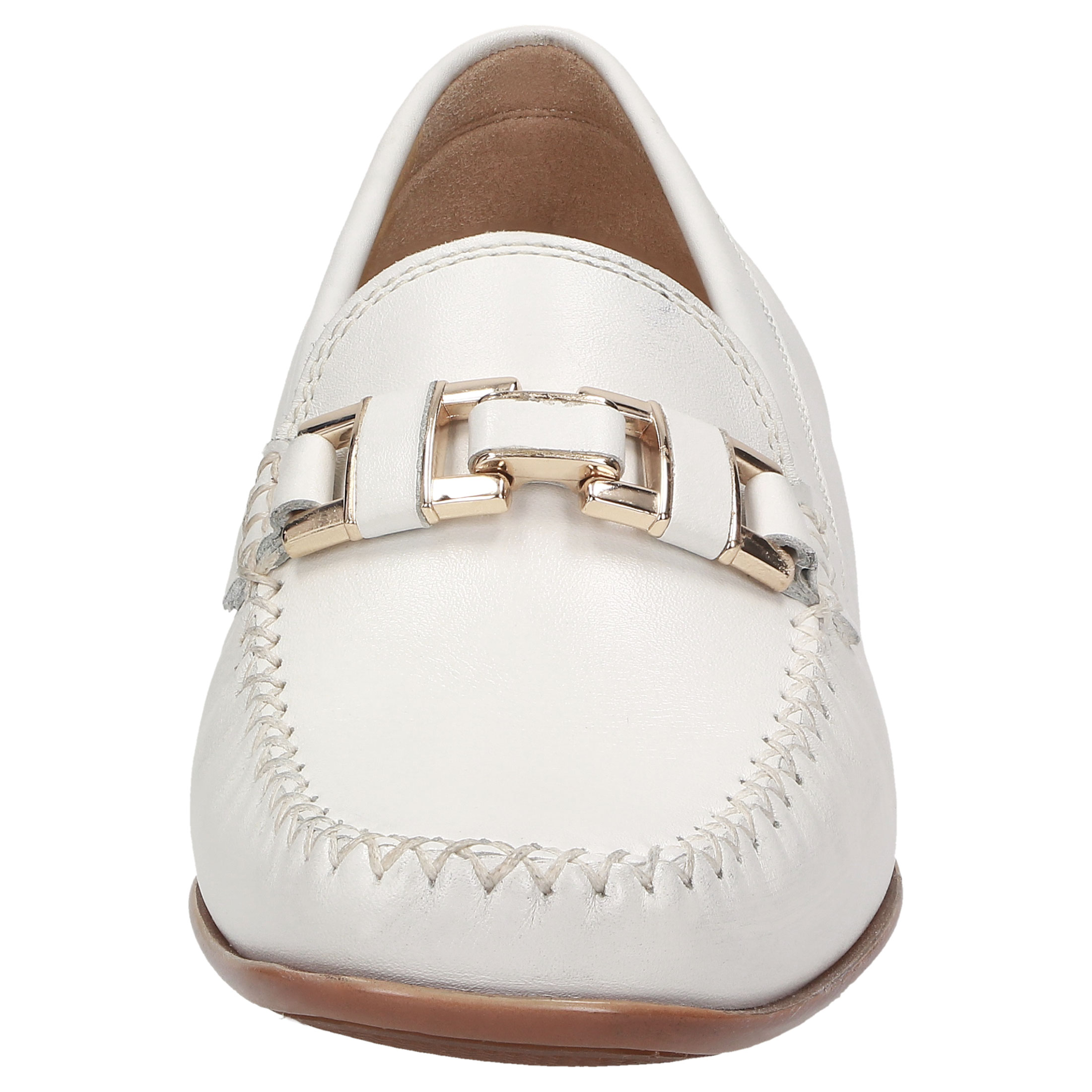 Sioux Cambria - White smooth leather