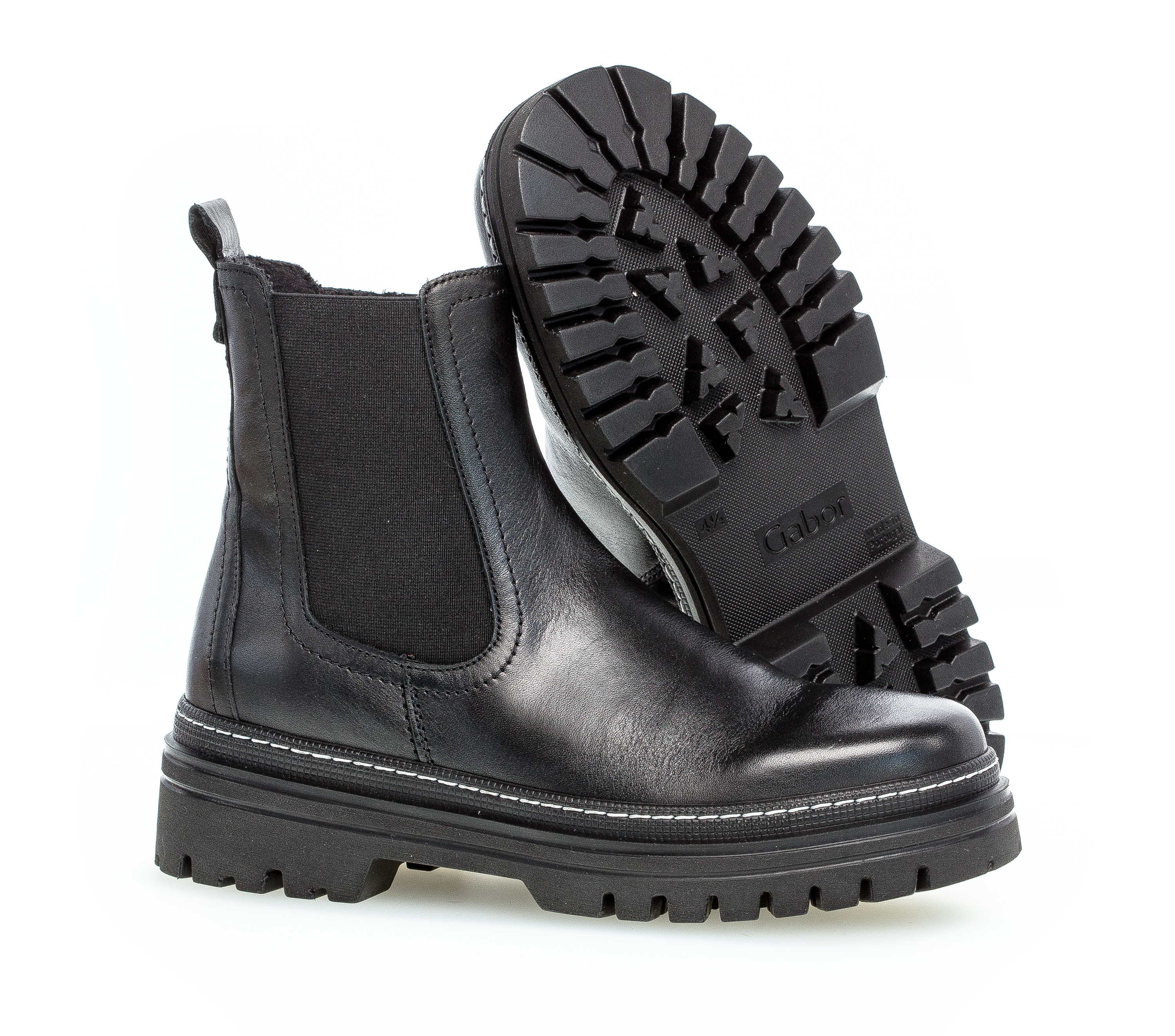 71.720.27 Gabor Fashion Black Glattleder smooth leather