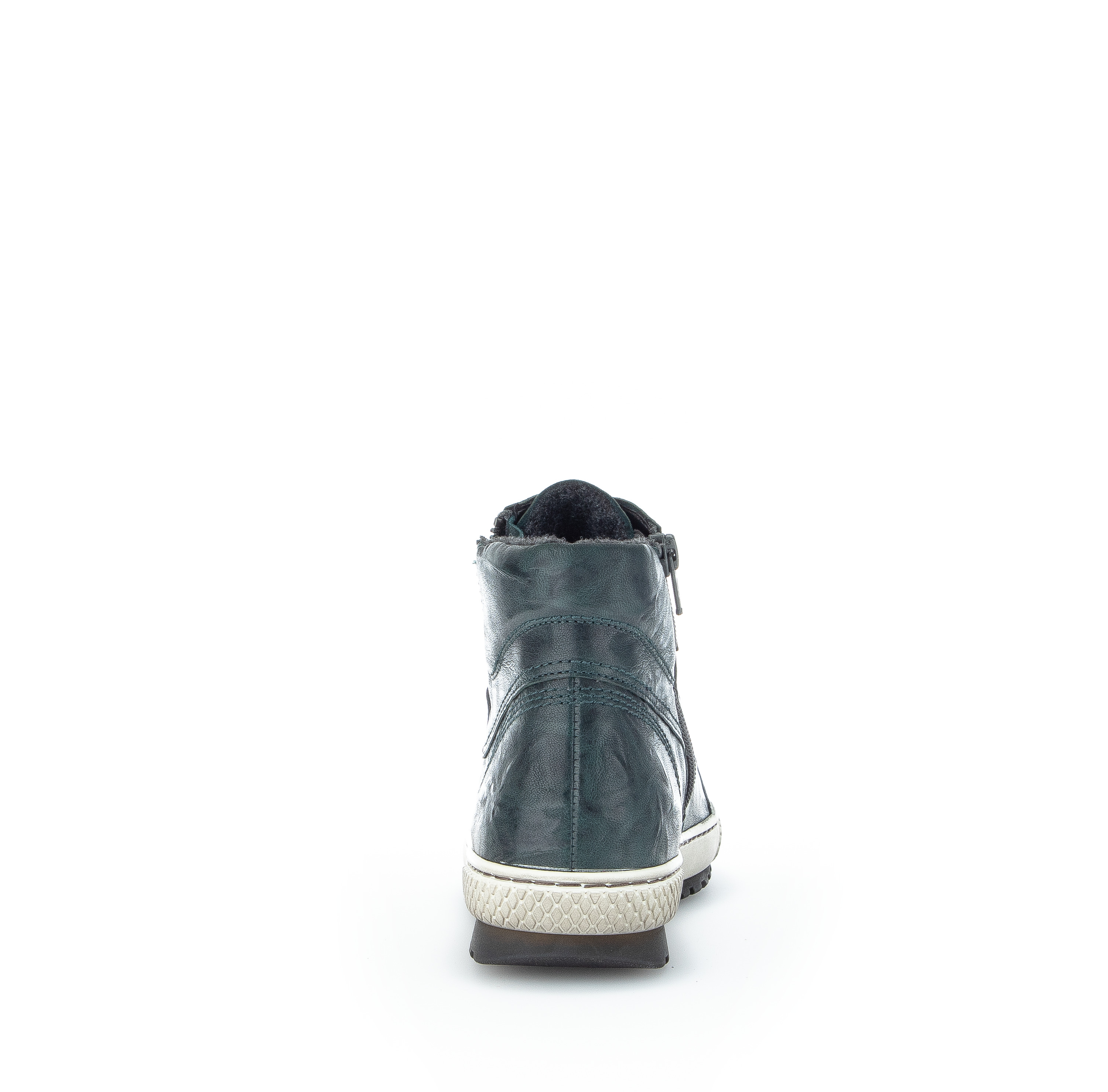 Gabor Shoes Schnürstiefelette - Grün Glattleder