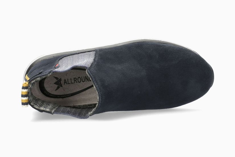 Allrounder Kalotta - Dark blue suede leather