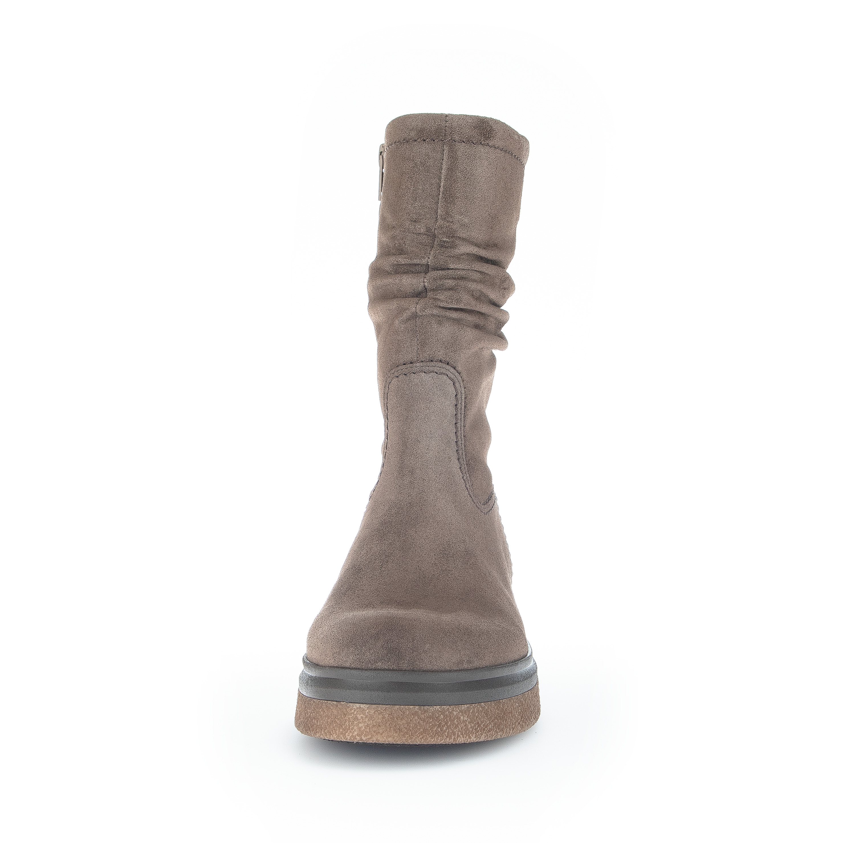 Gabor Comfort Boot - Brown Leather