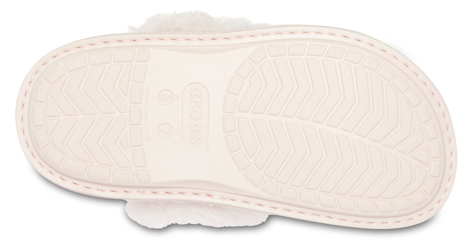 crocs Classic Luxe Slipper Rosa Dust Croslite