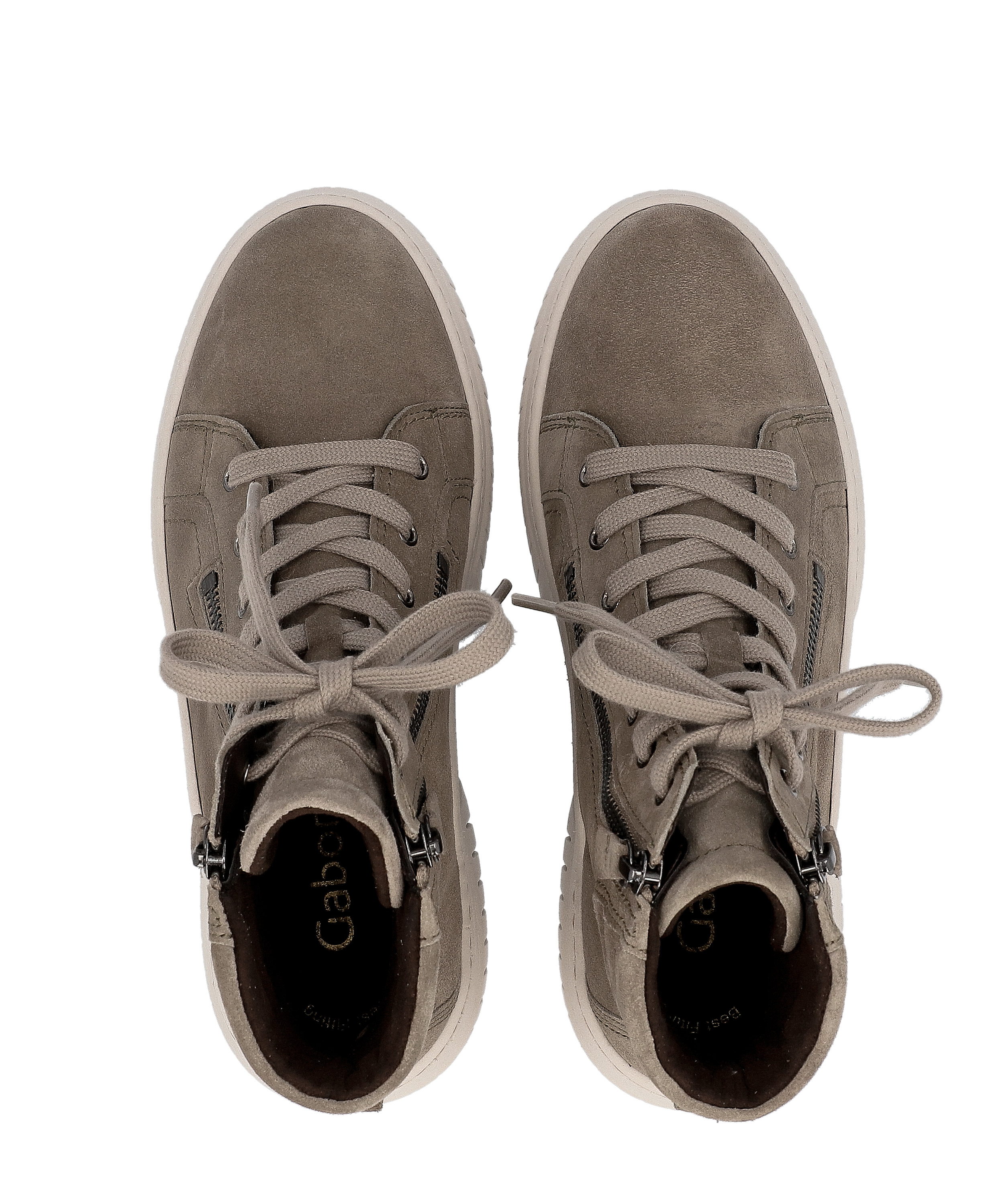 Gabor Shoes 73.761.19 Gabor Sport Grey Veloursleder suede leather