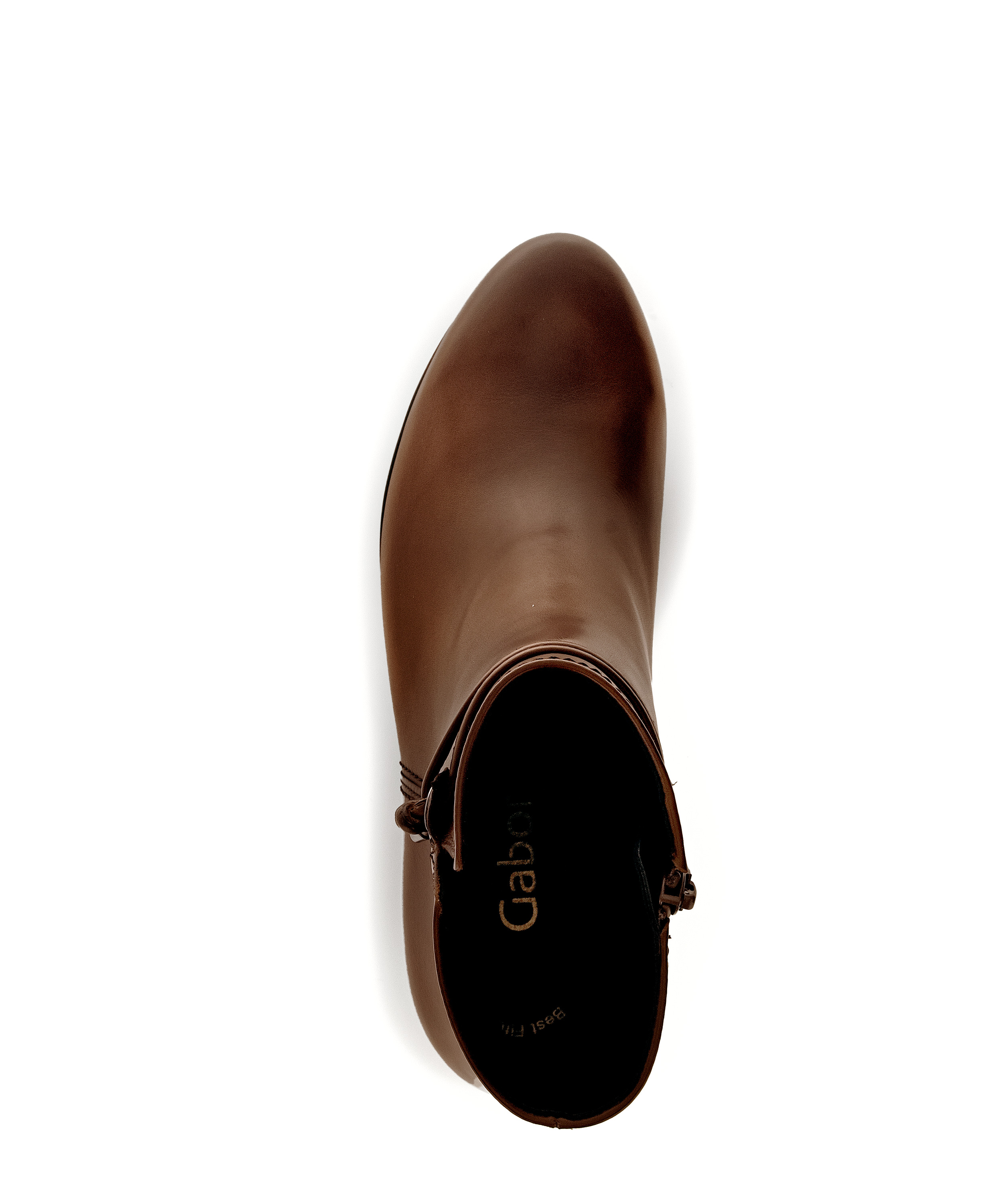 Gabor Shoes Stiefelette - Braun Glattleder
