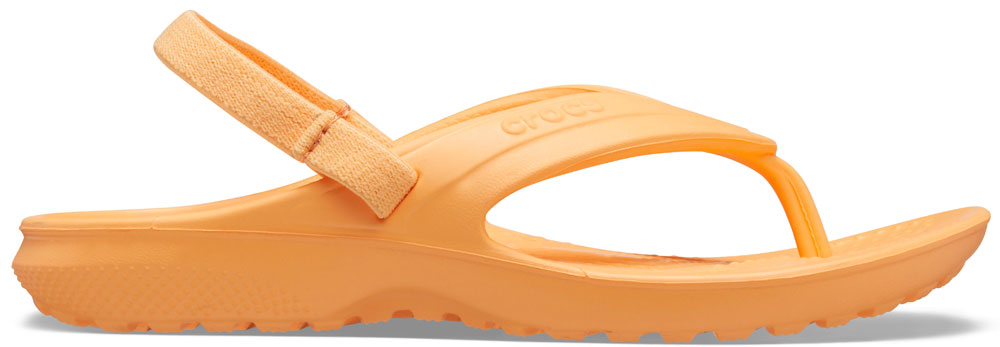 crocs Classic Flip Kids Cantaloupe Croslite