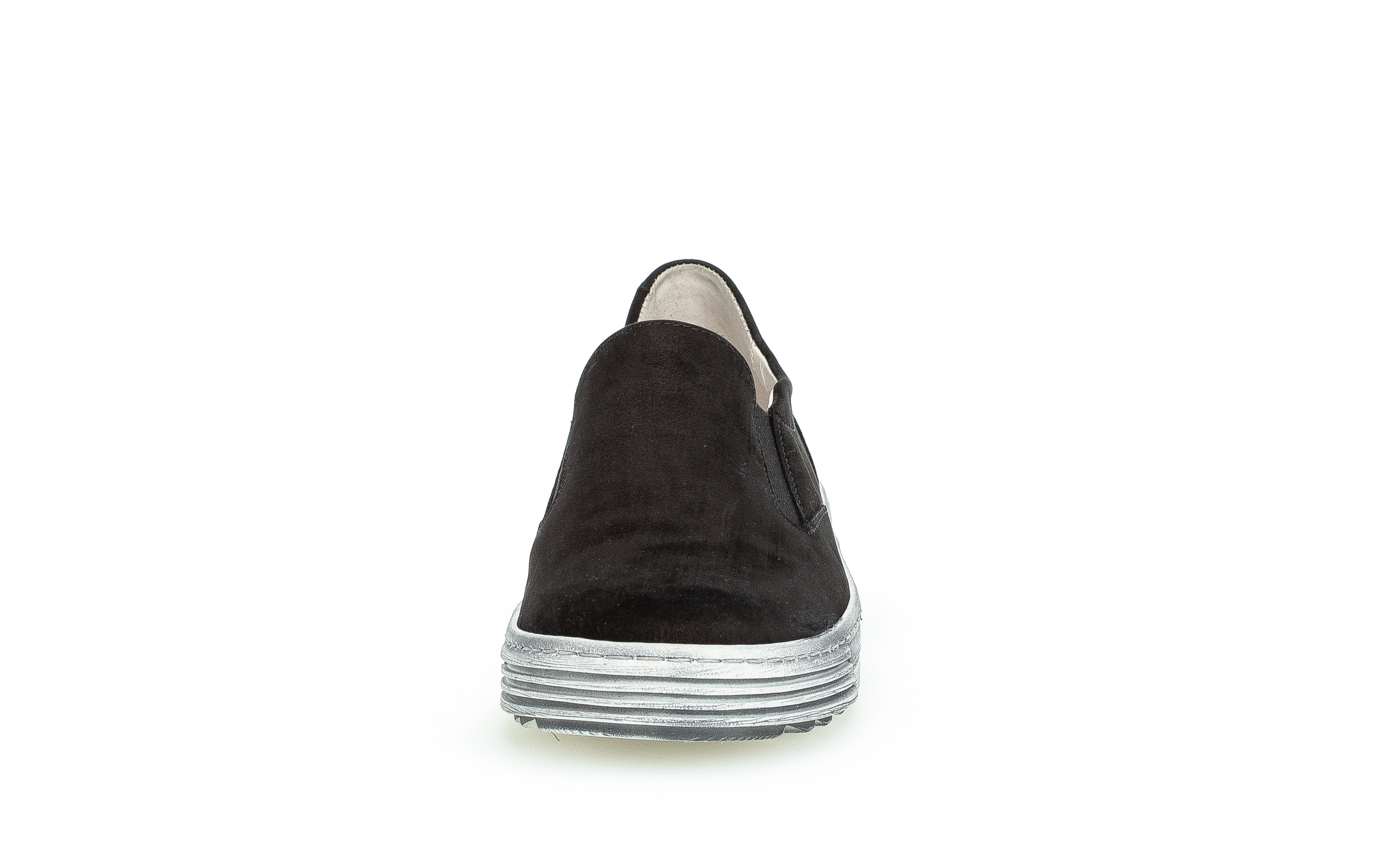 Gabor Shoes Slipper Black Nubuck leather