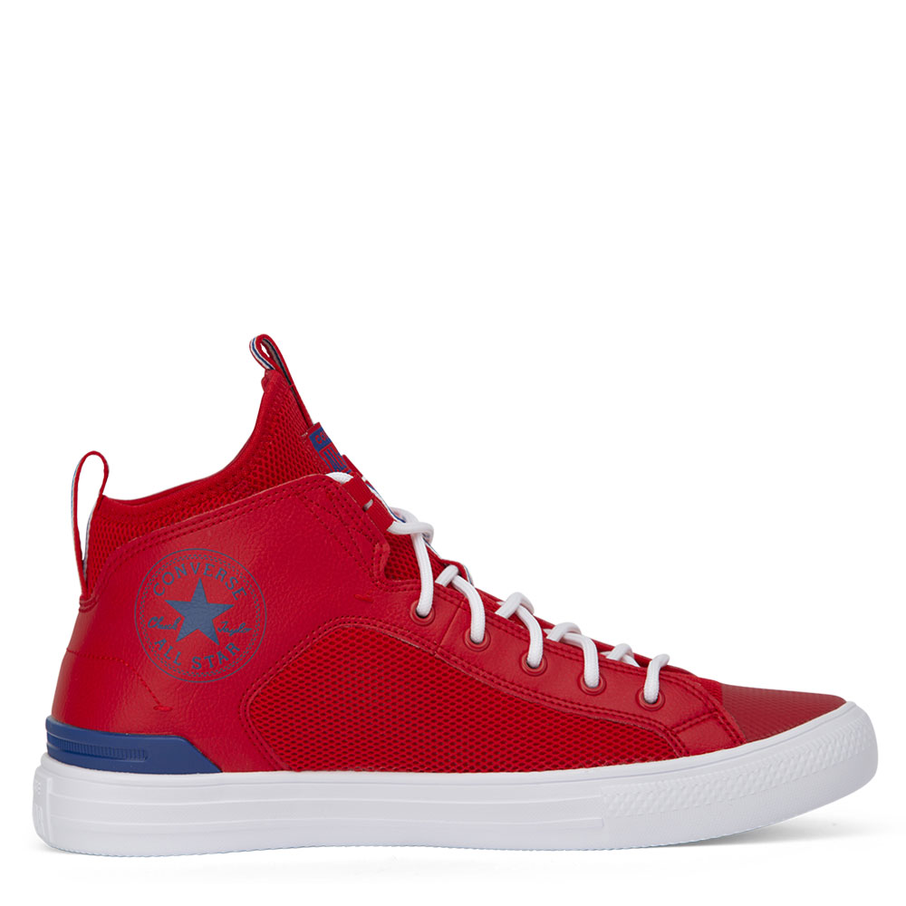 Chuck Taylor All Star Ultra - Mid - University Red / Rush Blue / White Leather/Synthetic