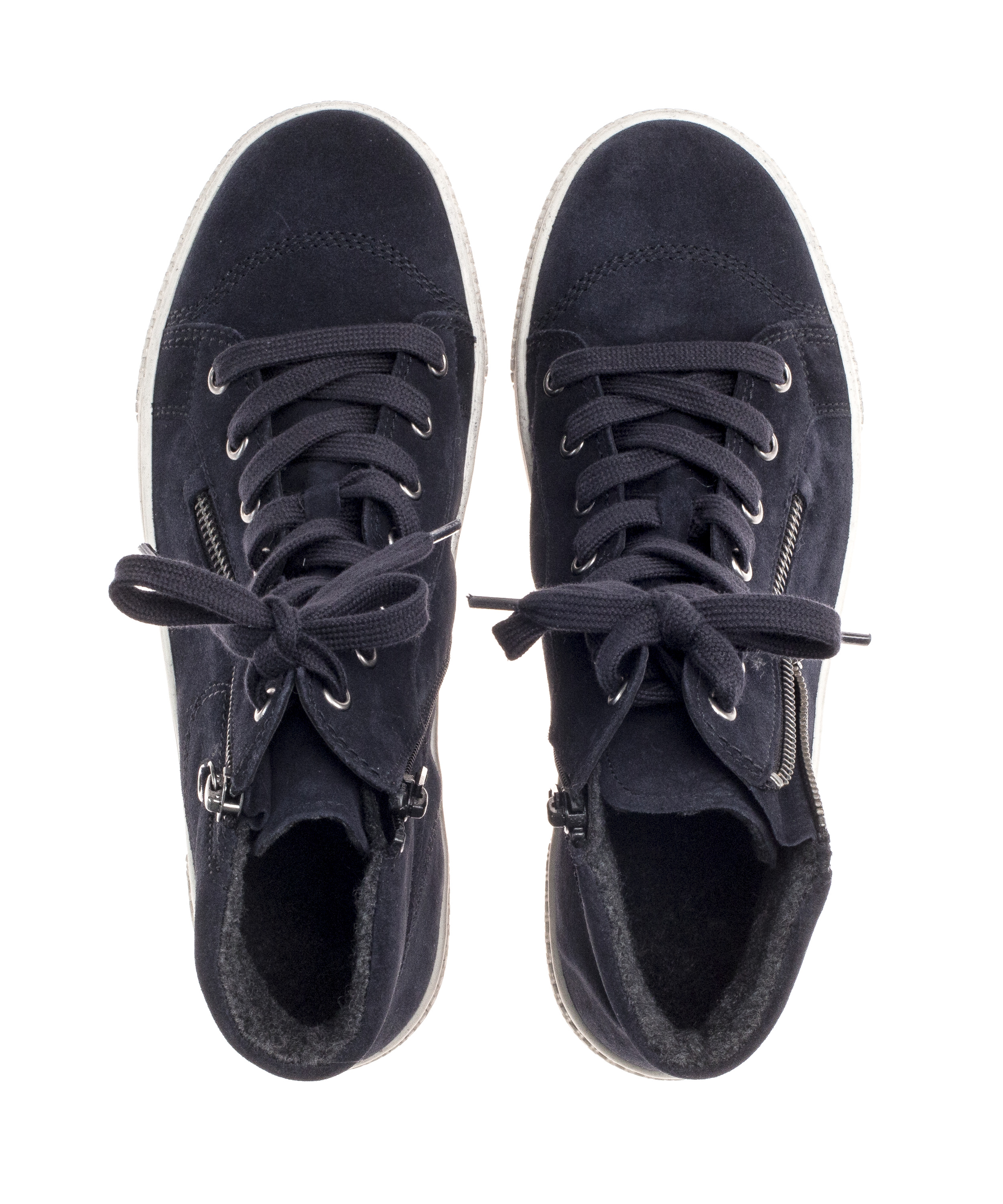 Gabor Shoes Sneaker High - Marine Leder
