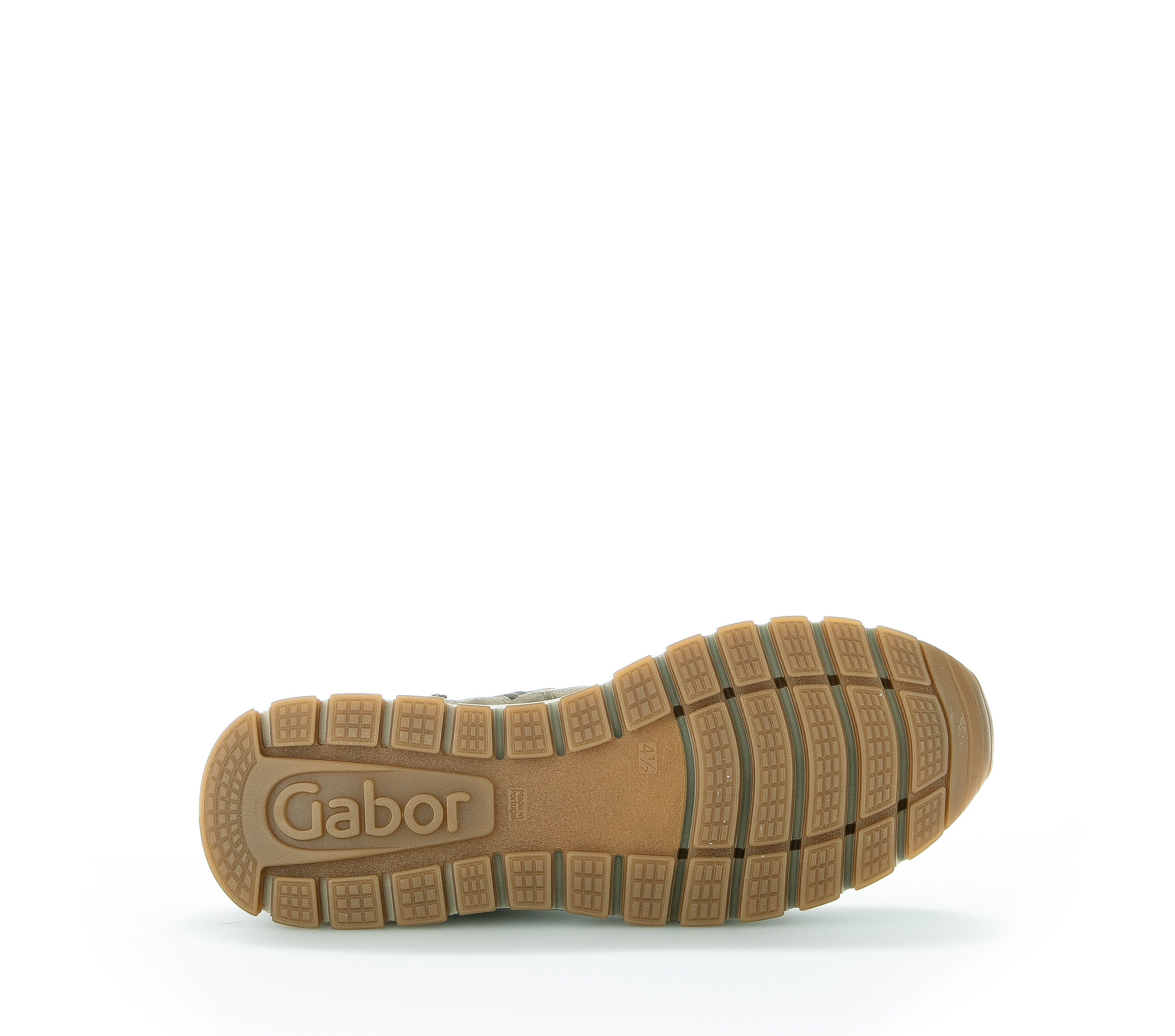 Gabor Shoes Schnürstiefelette - Grün Veloursleder