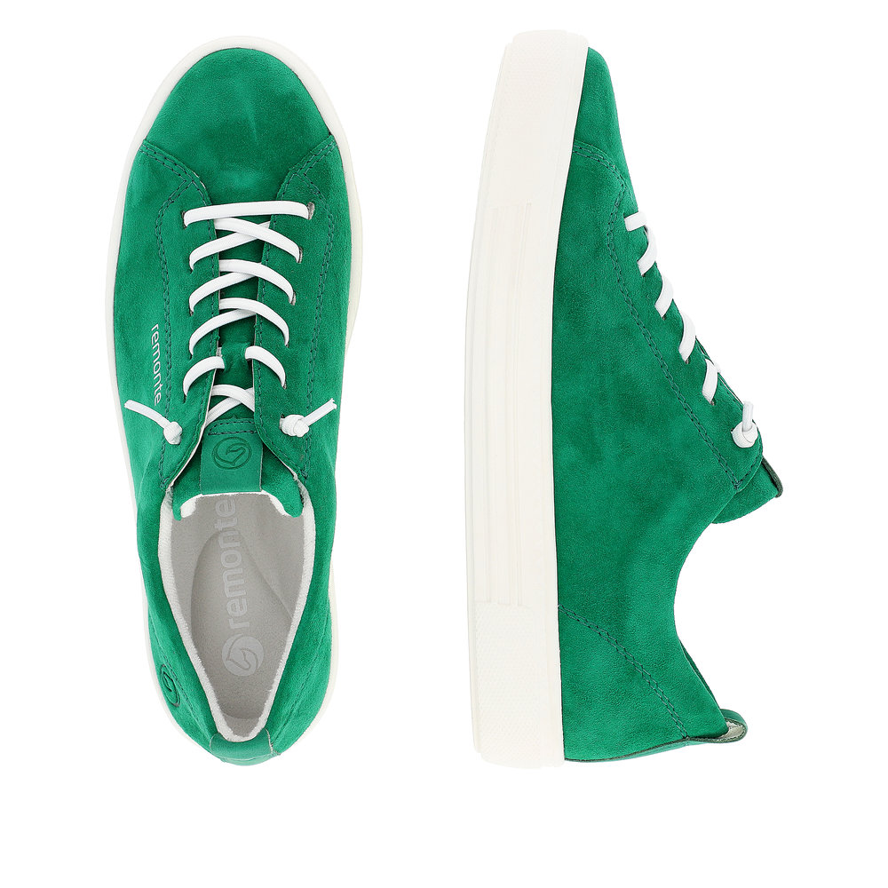 Remonte Sneaker - Smaragdgrün Leder