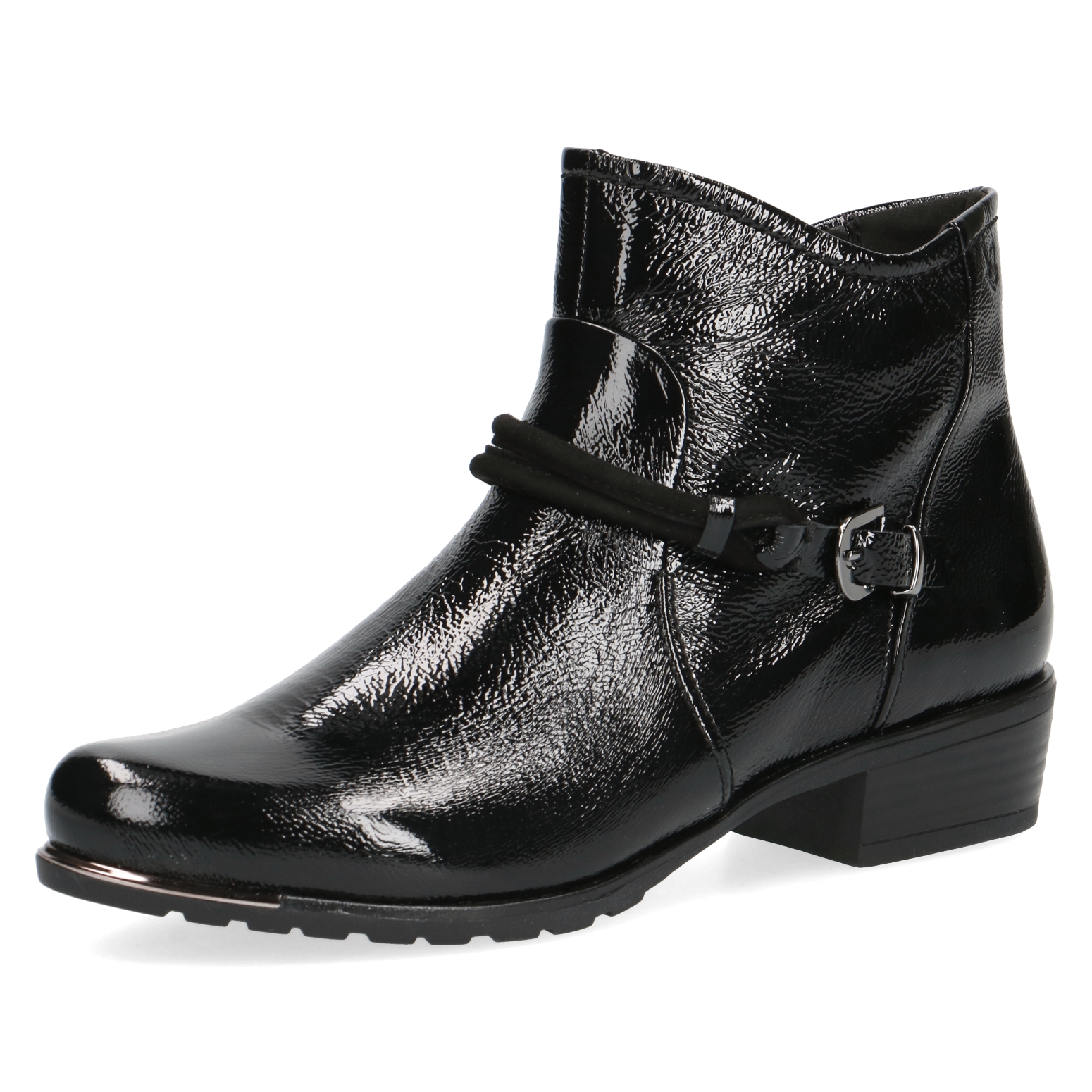 Ankle Boots - Black Patent leather