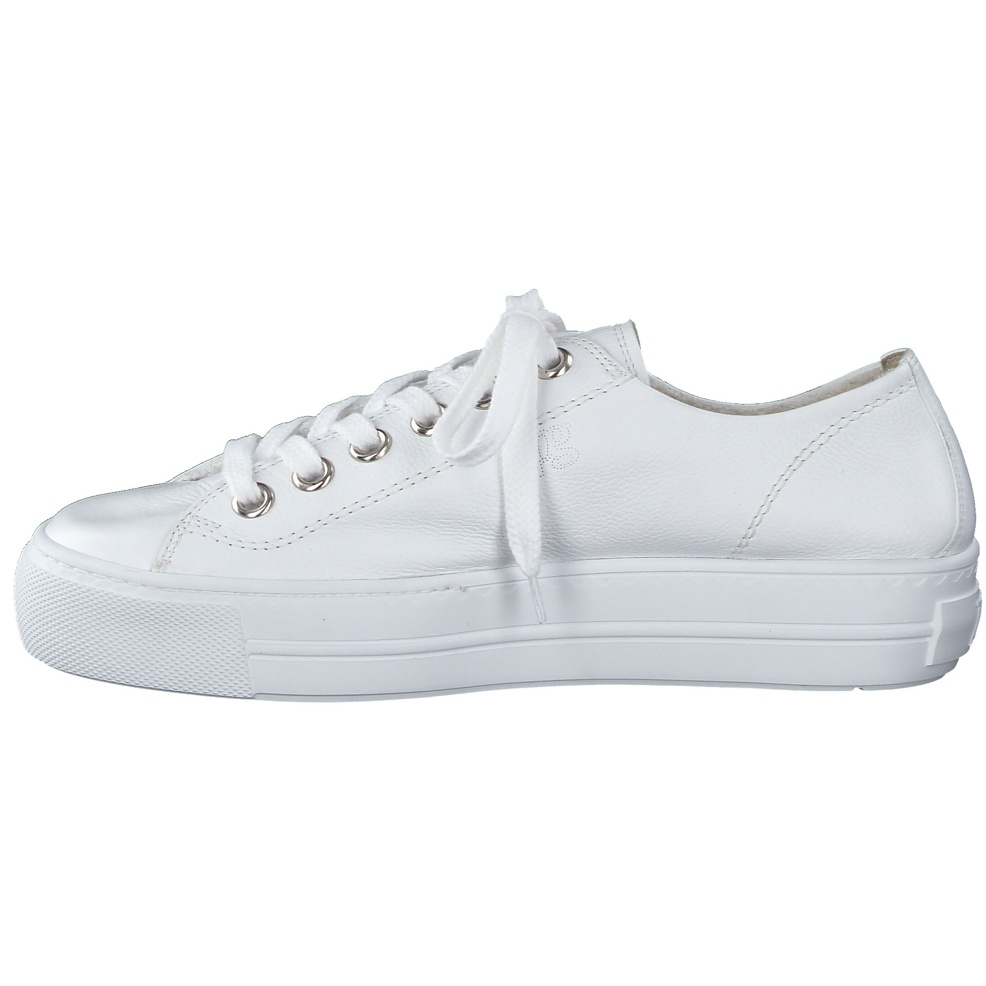 Paul Green Super Soft - White smooth leather