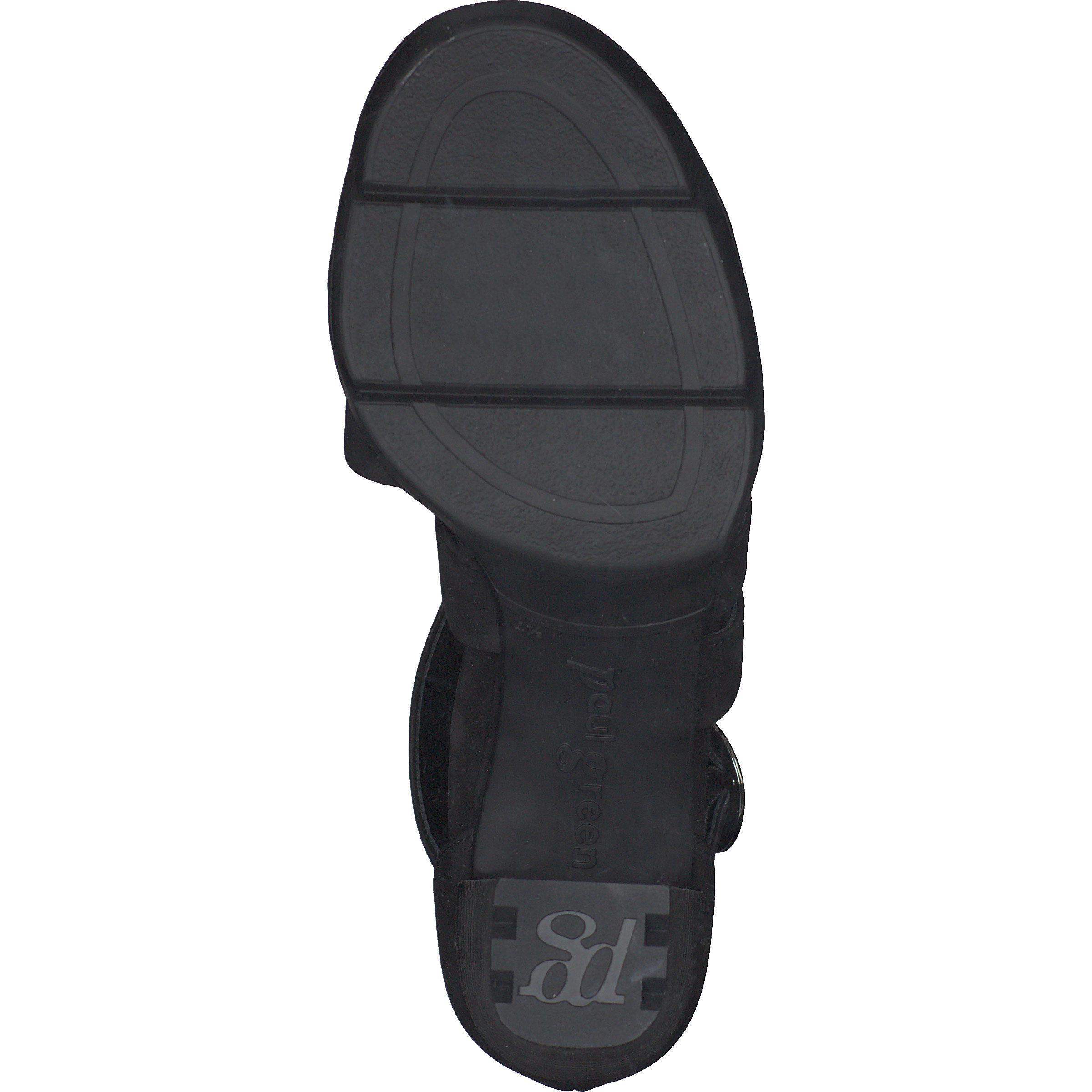 Sandalette - Black Nubuck leather