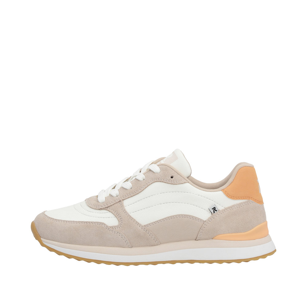 Rieker Sneaker - Beige / Apricot Leder