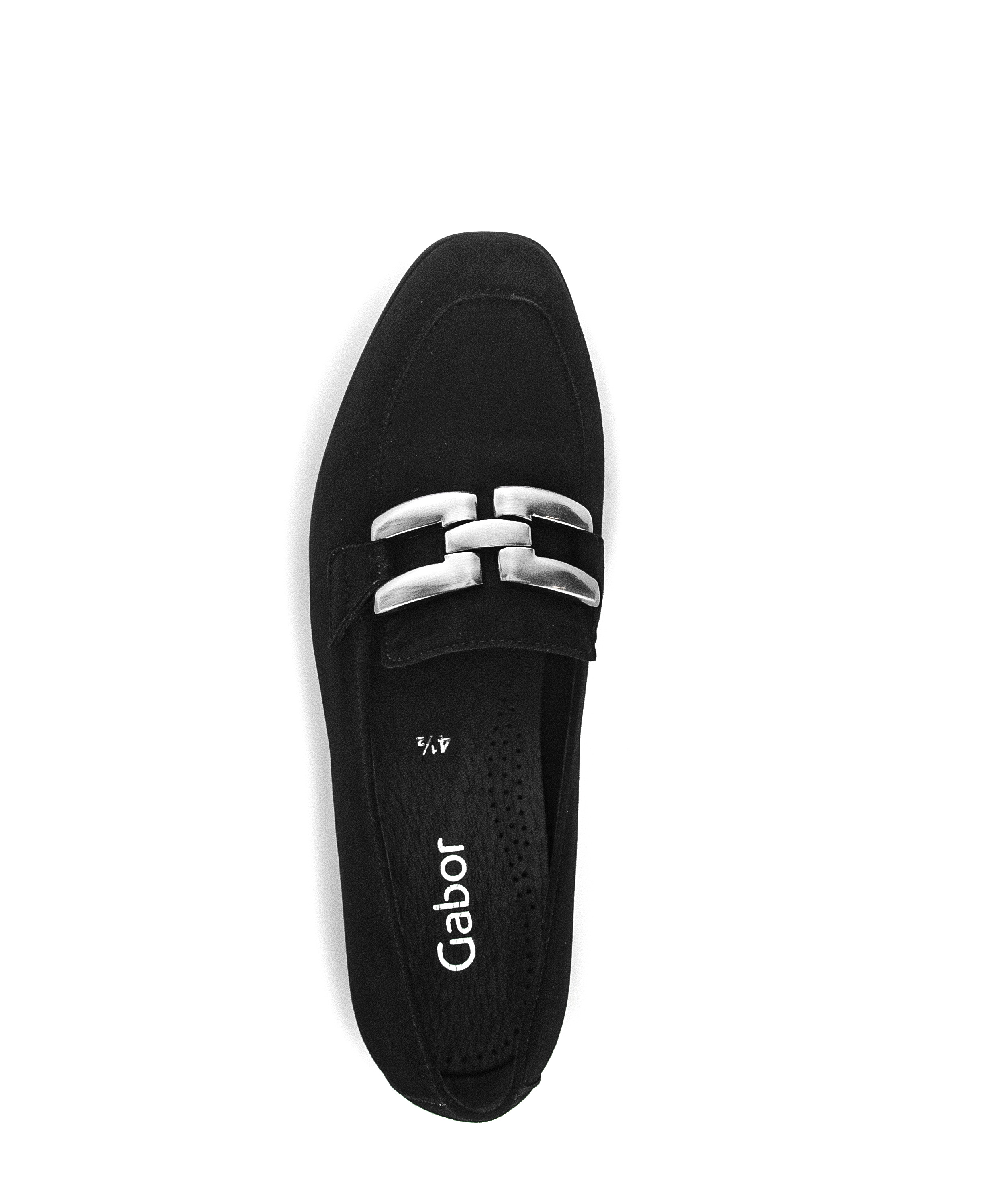 Gabor Shoes Slipper - Schwarz Glattleder