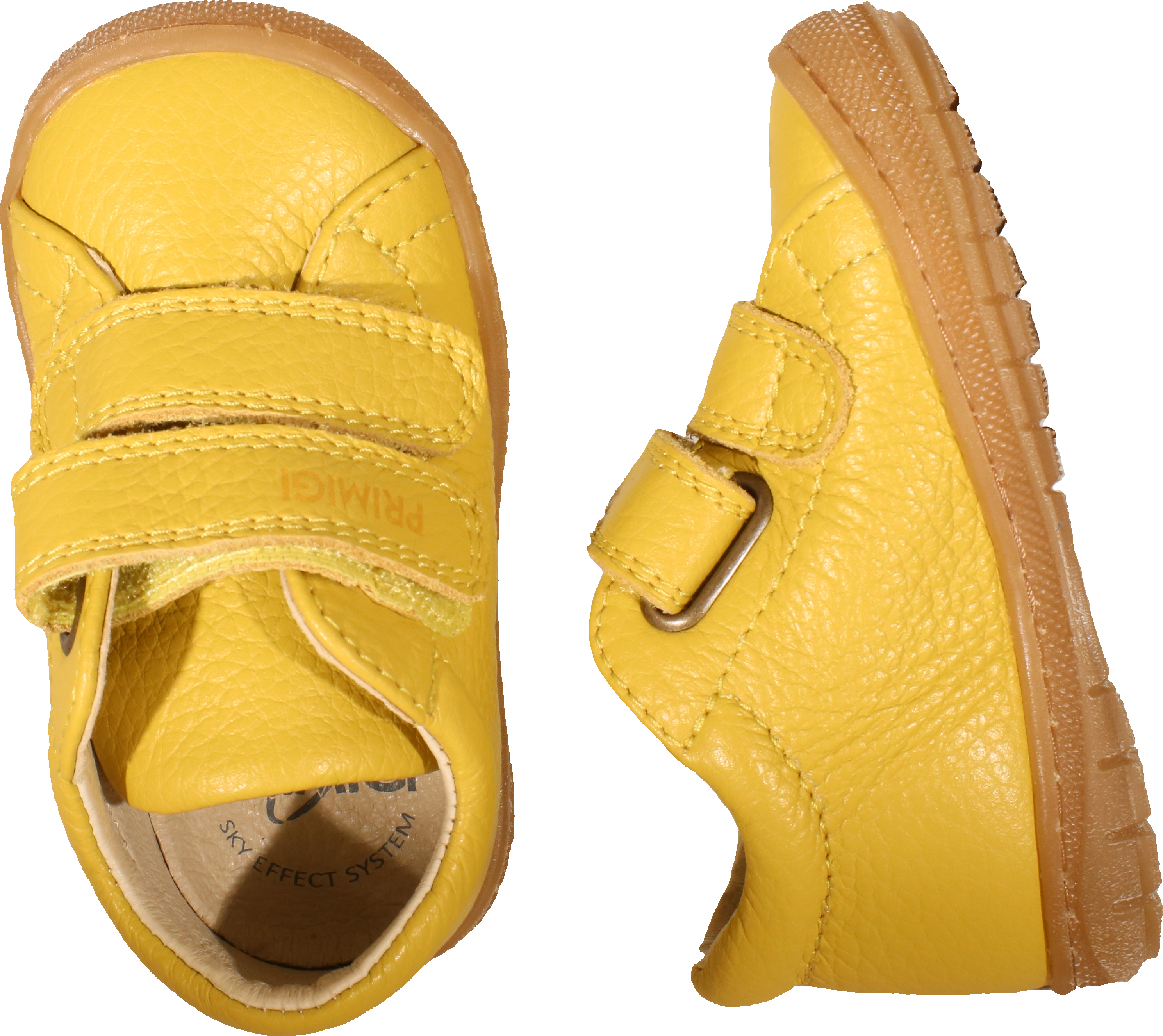 74010 - Yellow smooth leather
