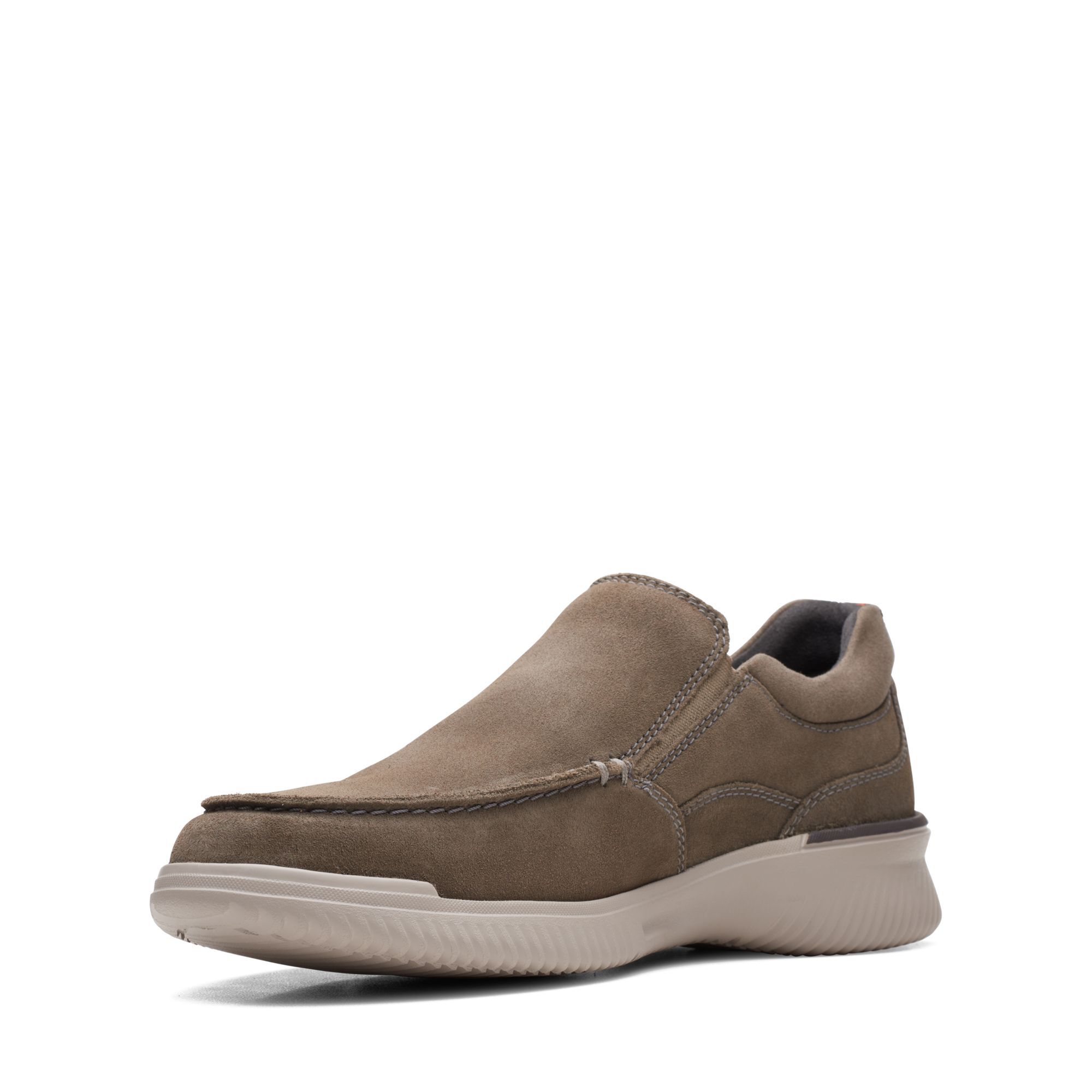 Clarks Donaway Free - Stone suede leather
