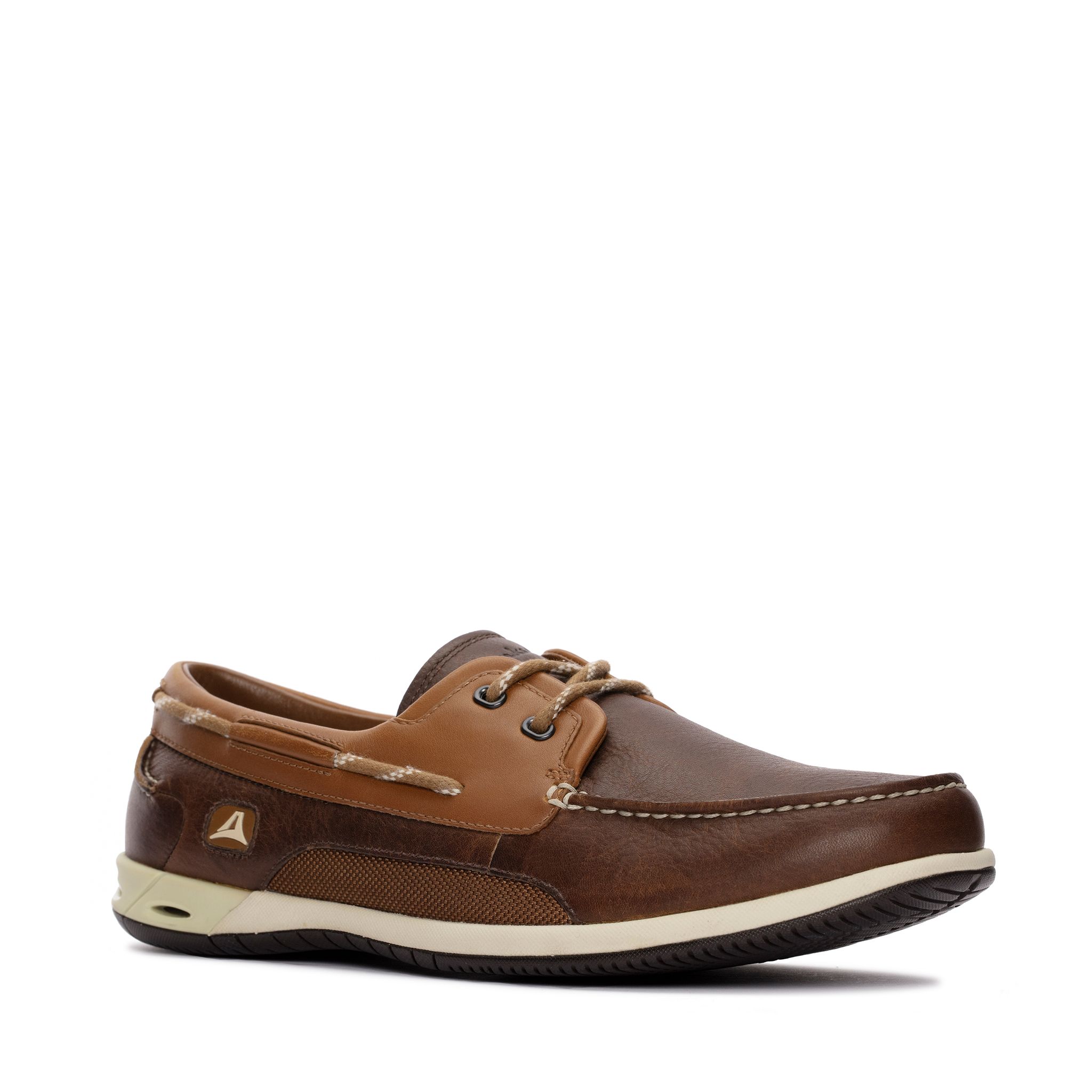 Clarks Orson Harbour - Brown smooth leather