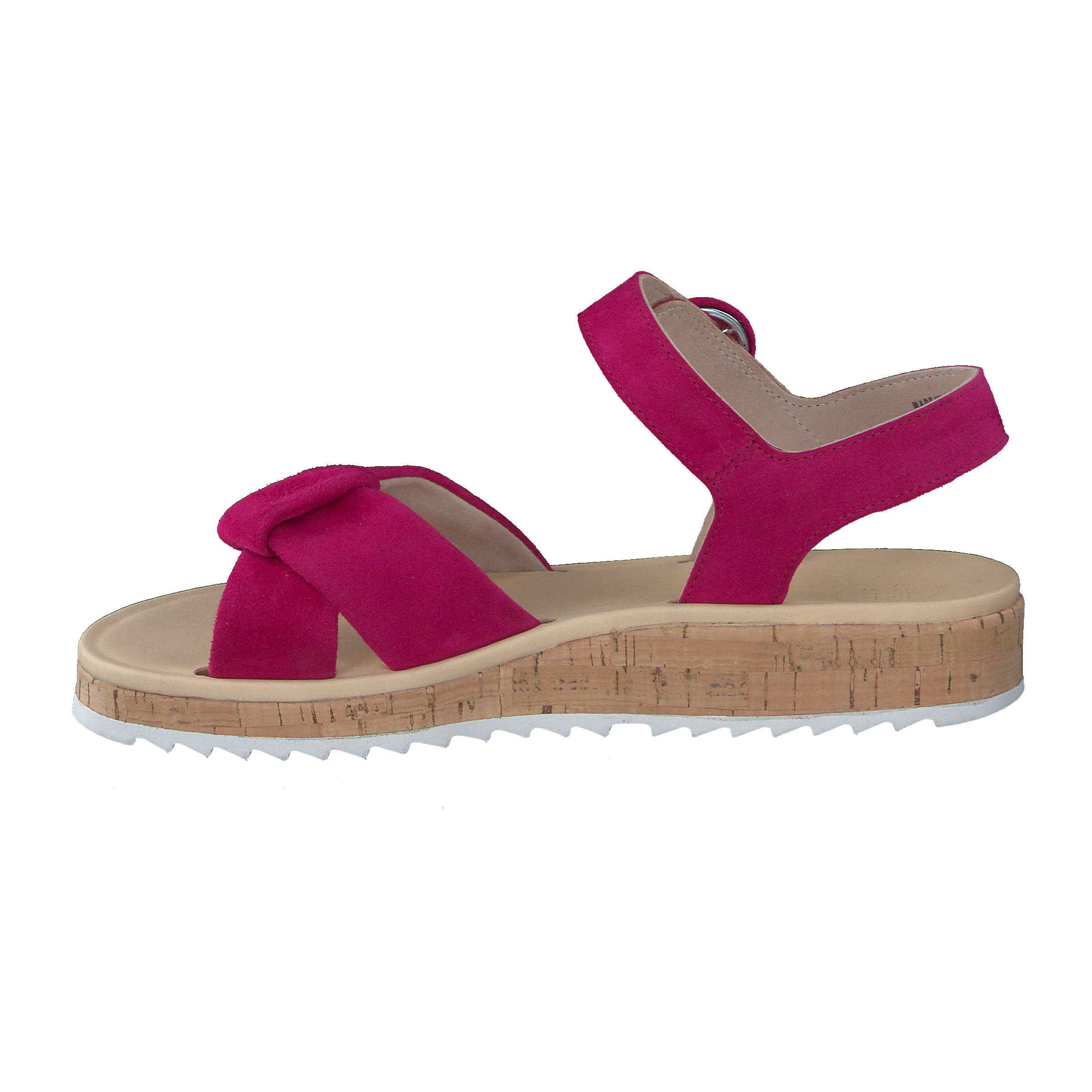 Sandalette - Pink suede leather