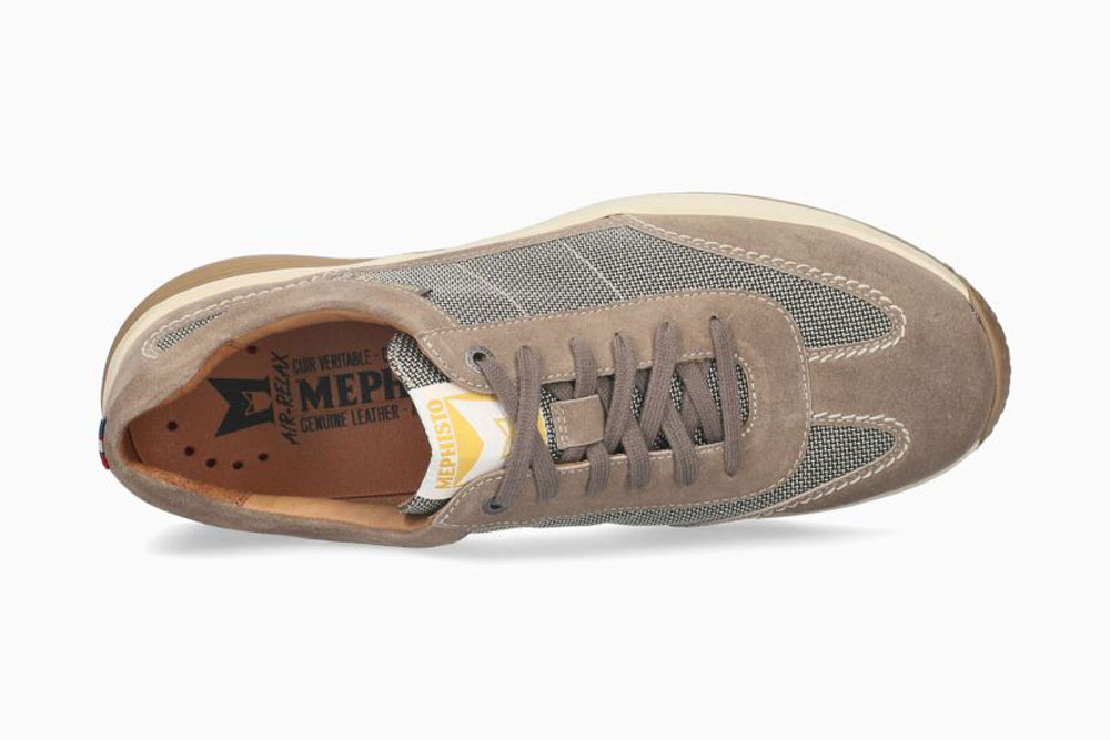 Mephisto Steve Air - Warm Grey suede leather