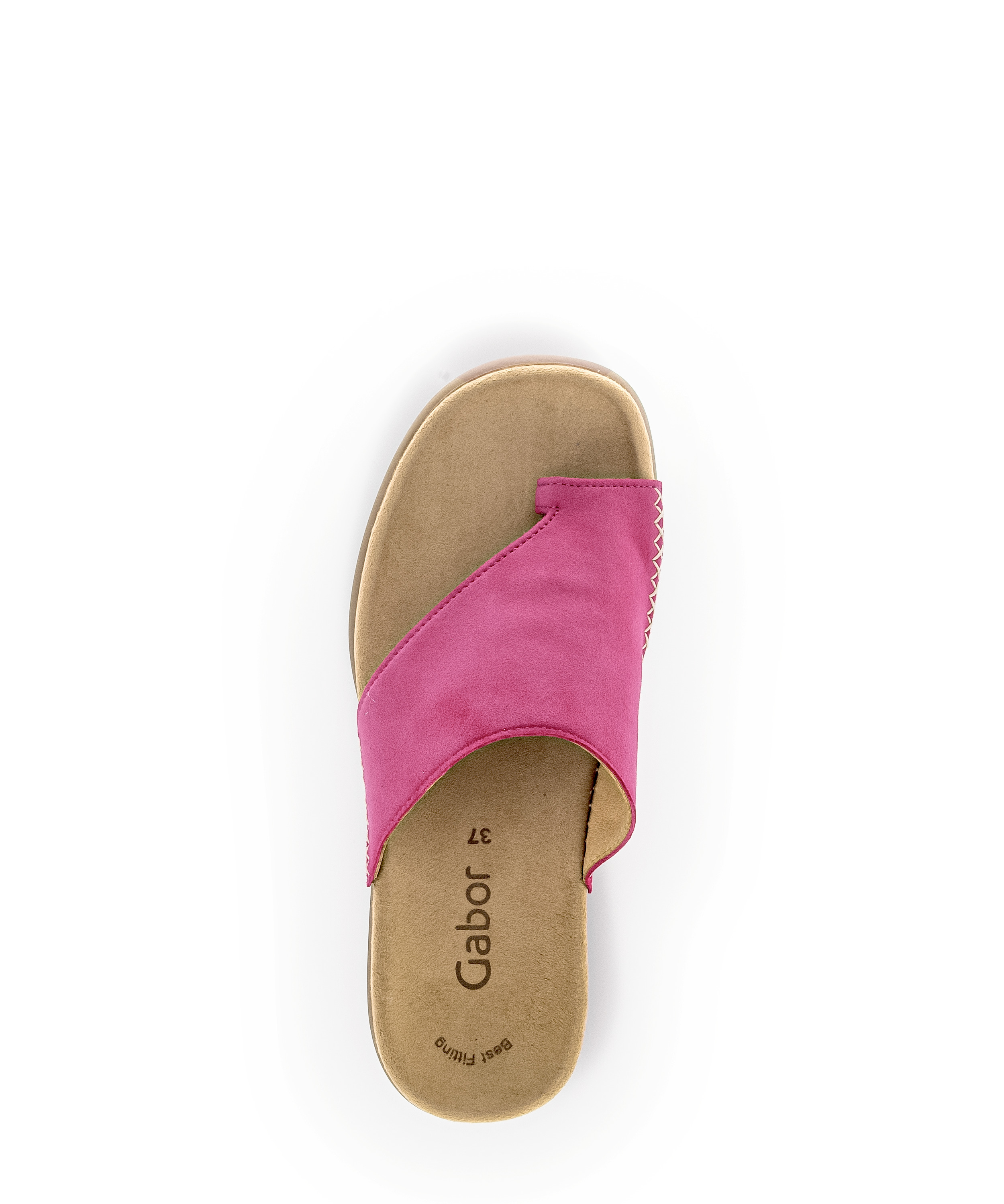 Gabor Shoes Zehentrenner - Pink Leder
