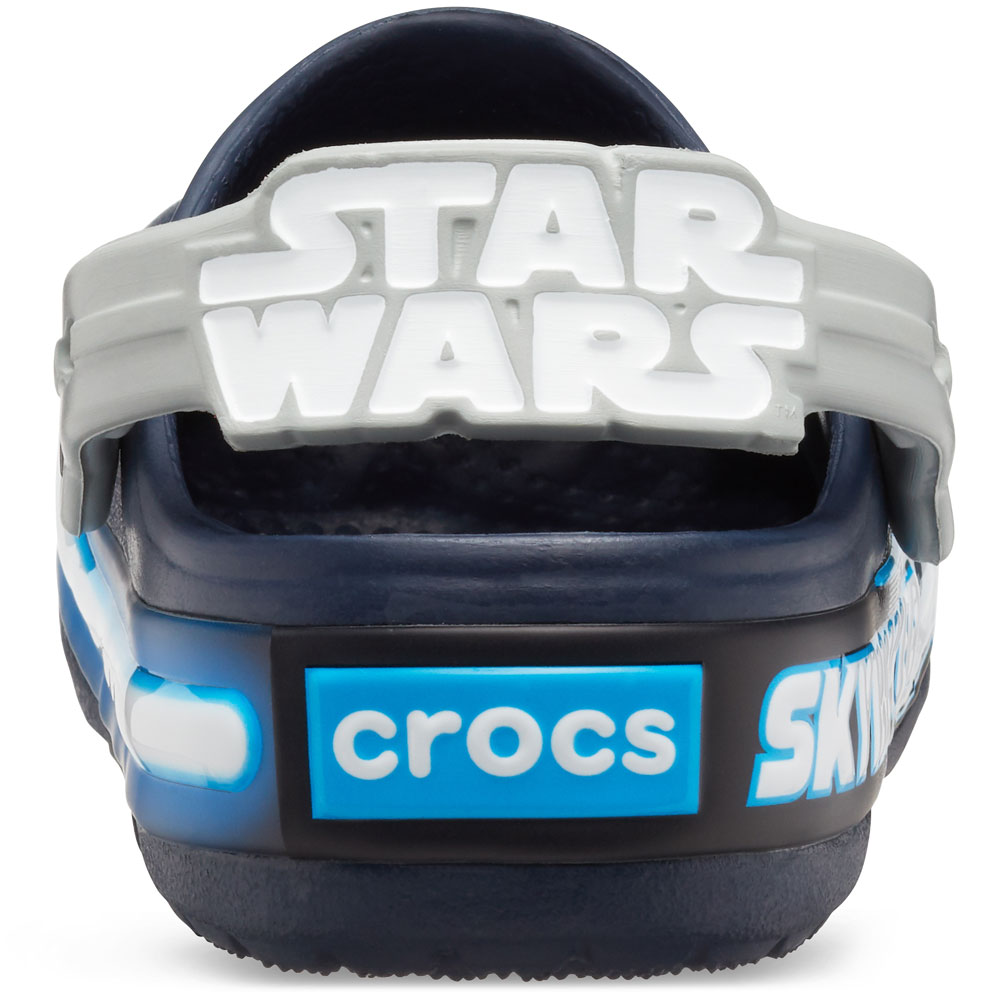 crocs FunLab Luke Skywalker Lights Clog Kids Navy Croslite