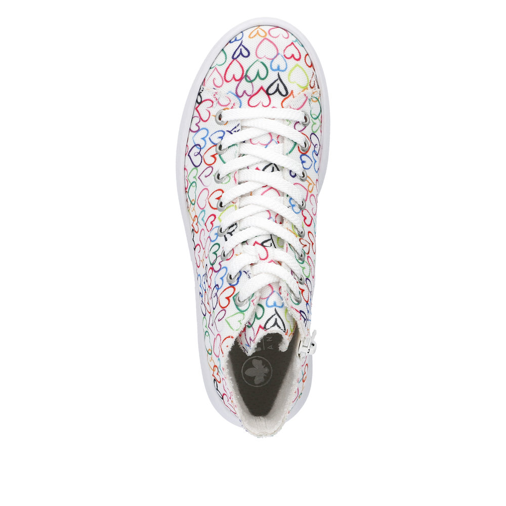 Rieker Sneaker High - Multicolored Textil