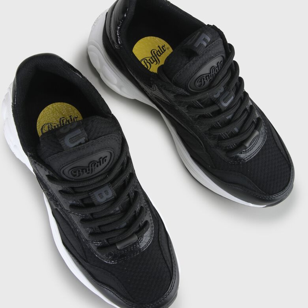 Buffalo B.nce S3 - Sneaker - Black Imitation leather
