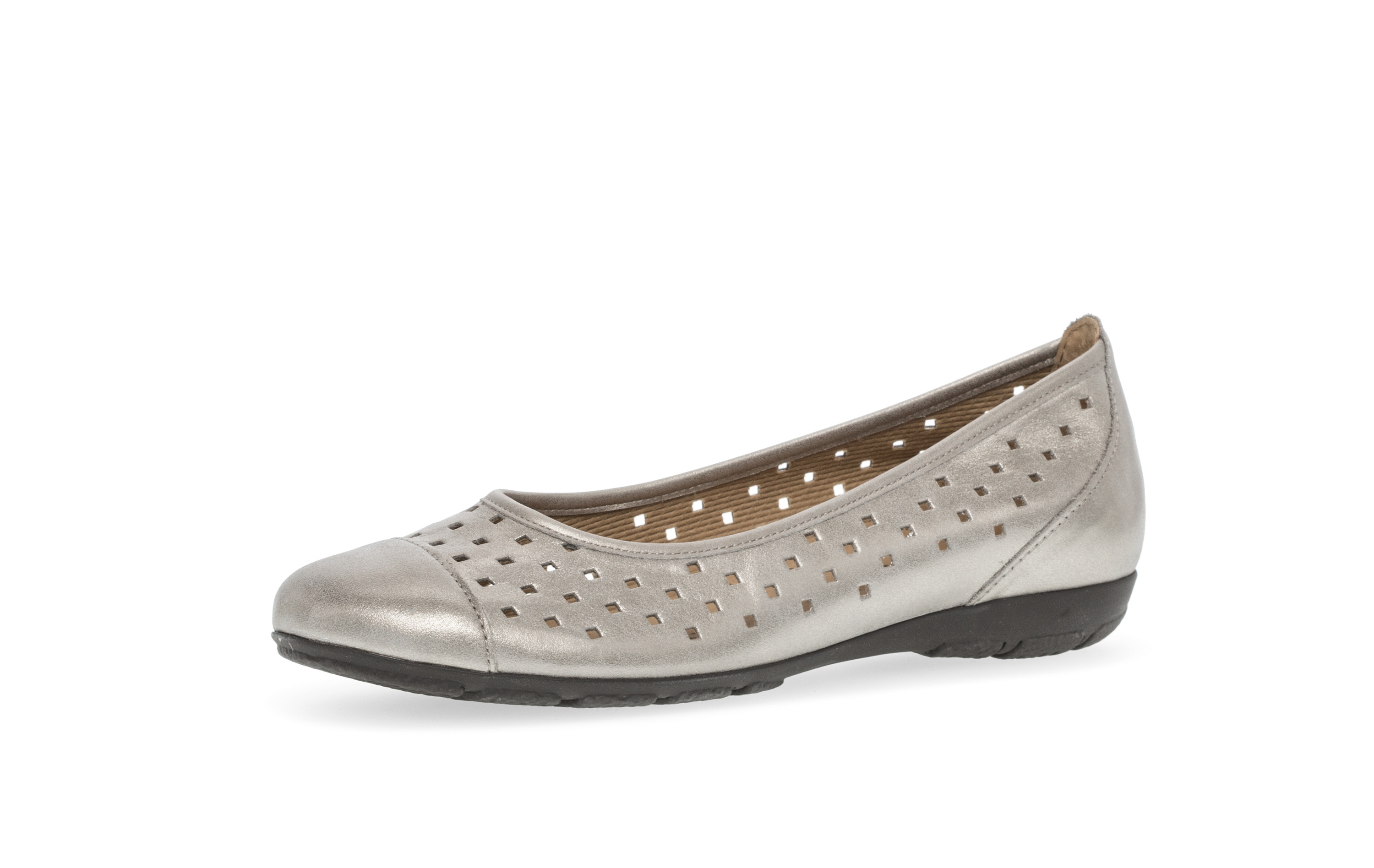 Gabor Shoes Ballerina - Bronze Leder