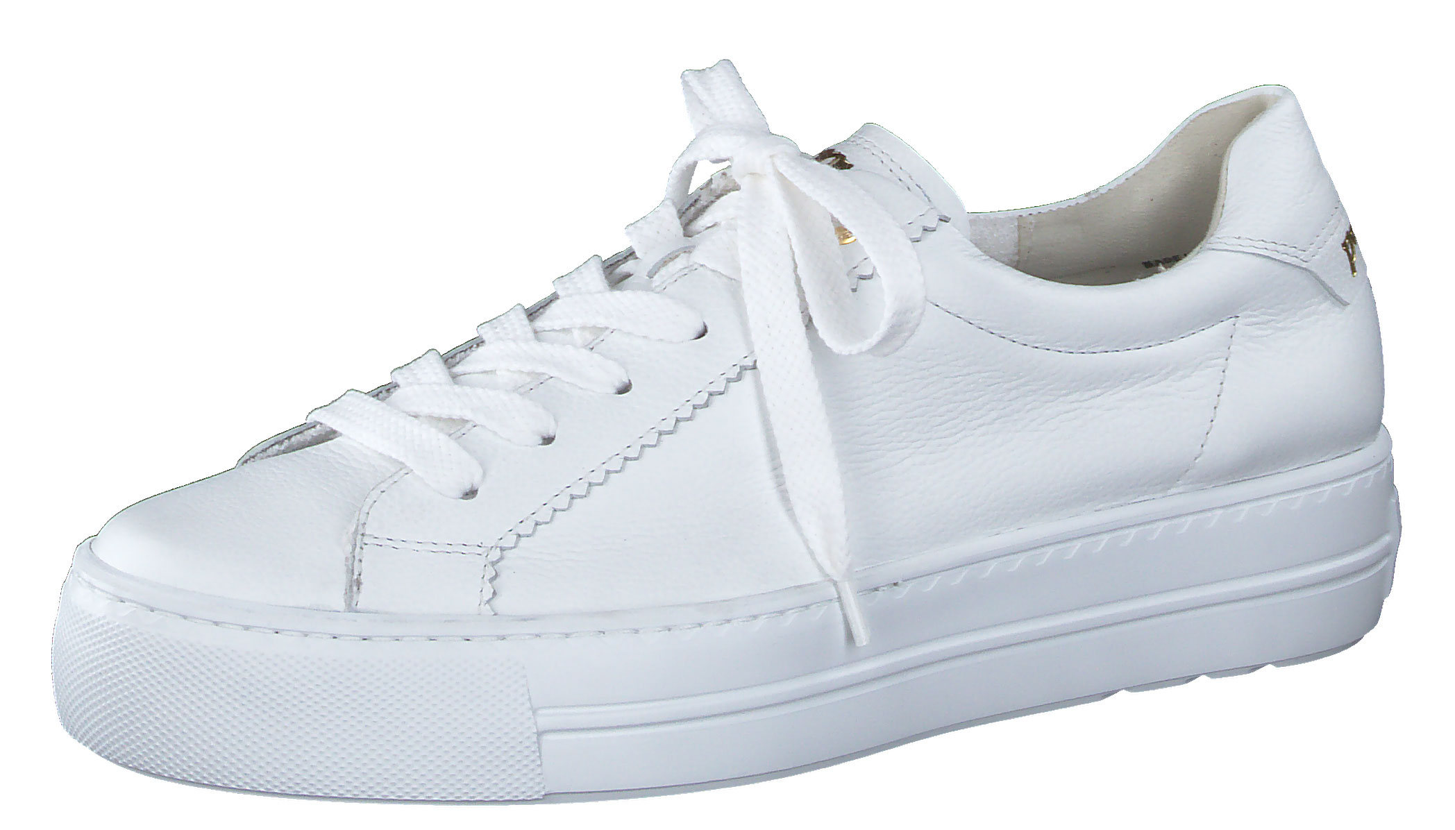 Super Soft Pauls Sneaker - Weiß Glattleder