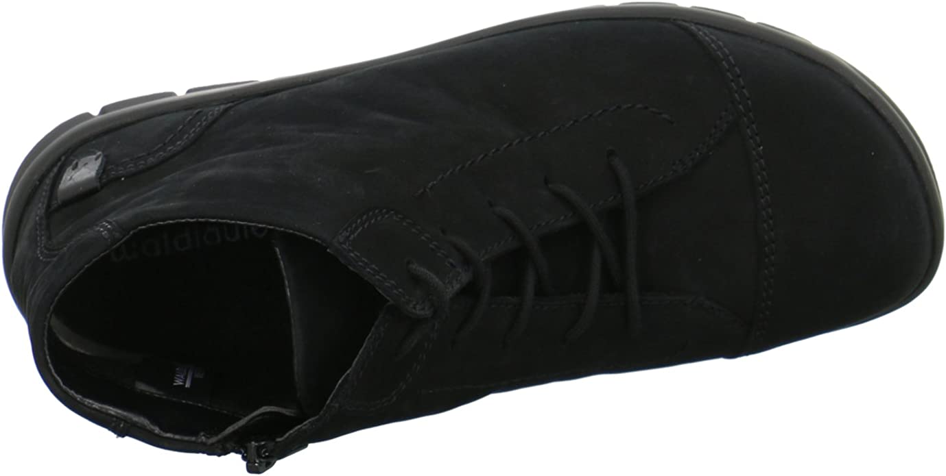Lugina Hiko - Black Nubuck leather