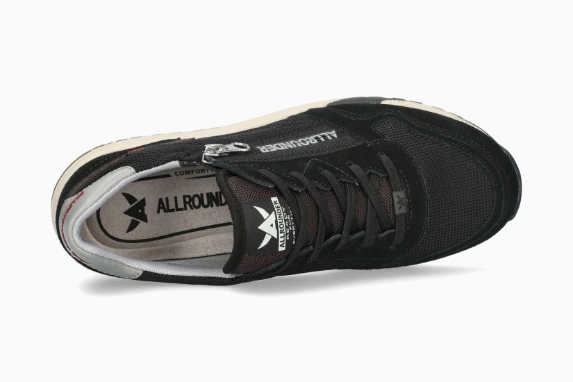 Allrounder Ventura-Tex - Black suede leather