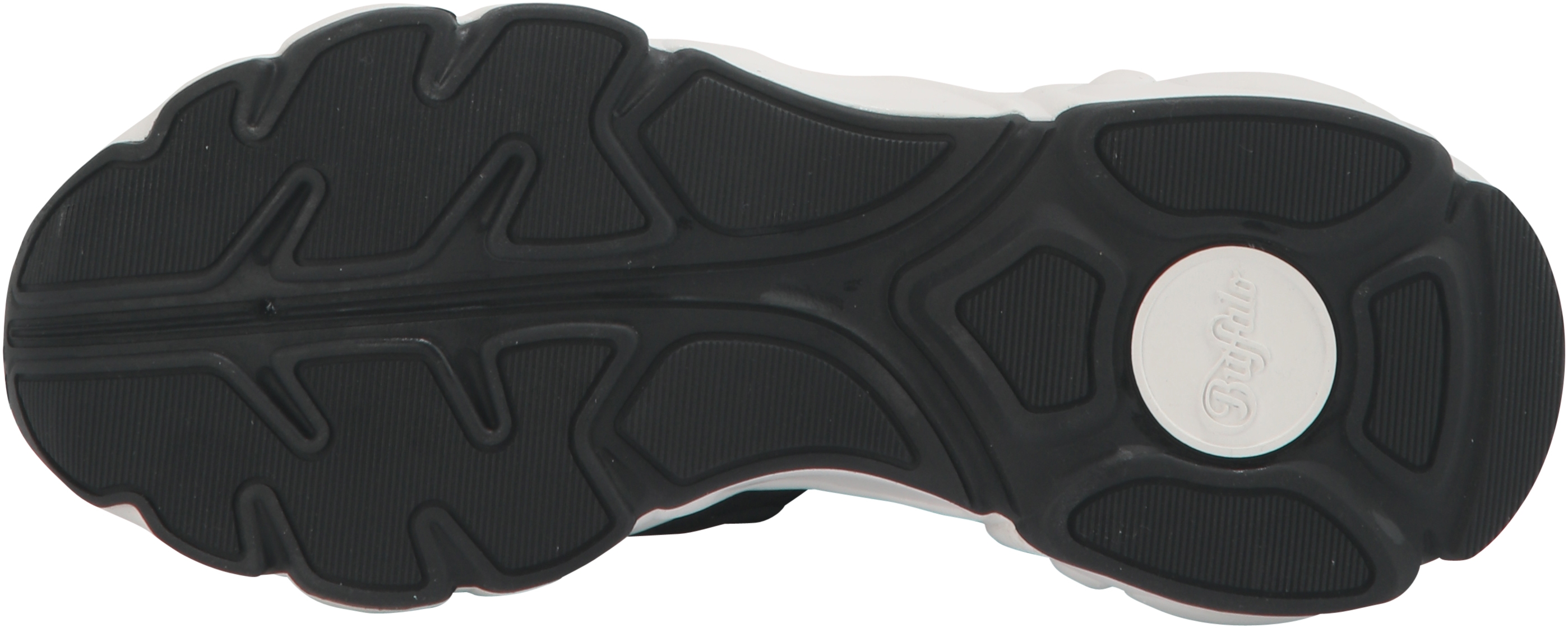 Buffalo Cld Run Sock - Sneaker Low - Textile - Black Textile
