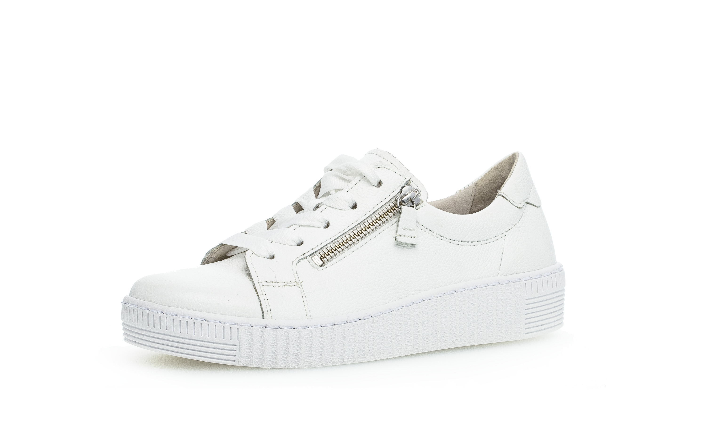 Gabor Shoes Sneaker Low - Weiß Glattleder
