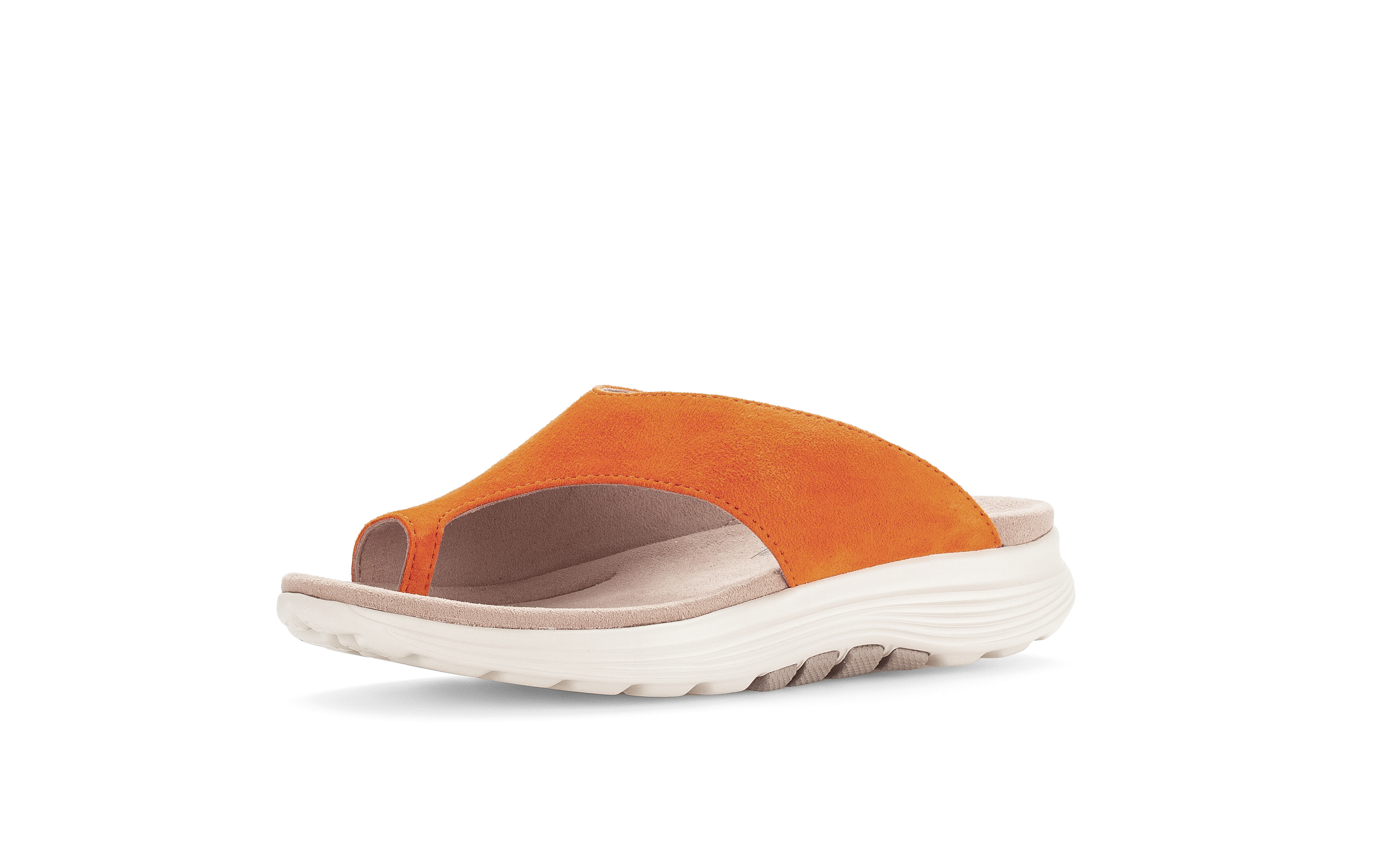 Gabor Shoes Zehentrenner - Orange Leder