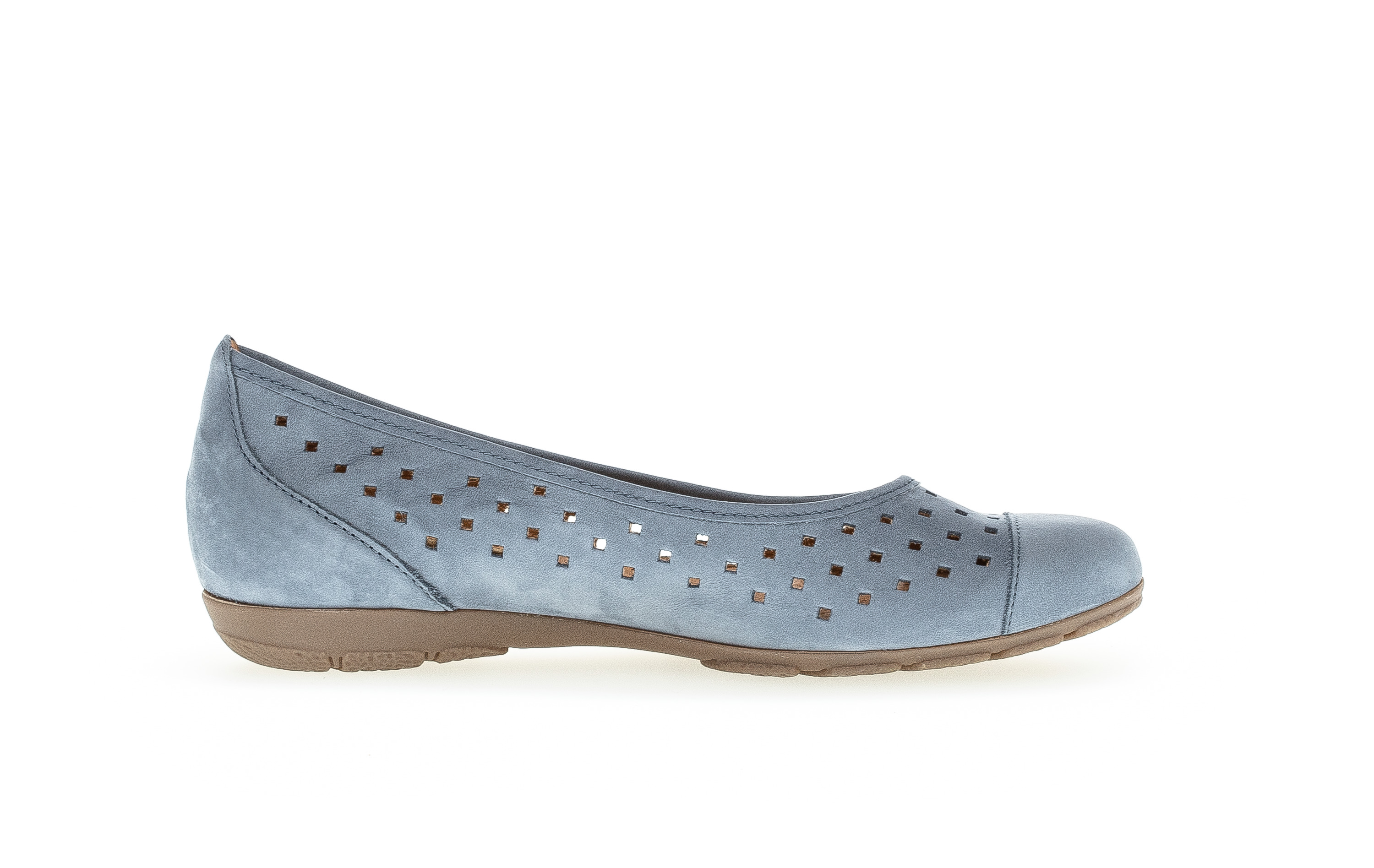 Gabor Shoes Ballerina - Jeans Leder