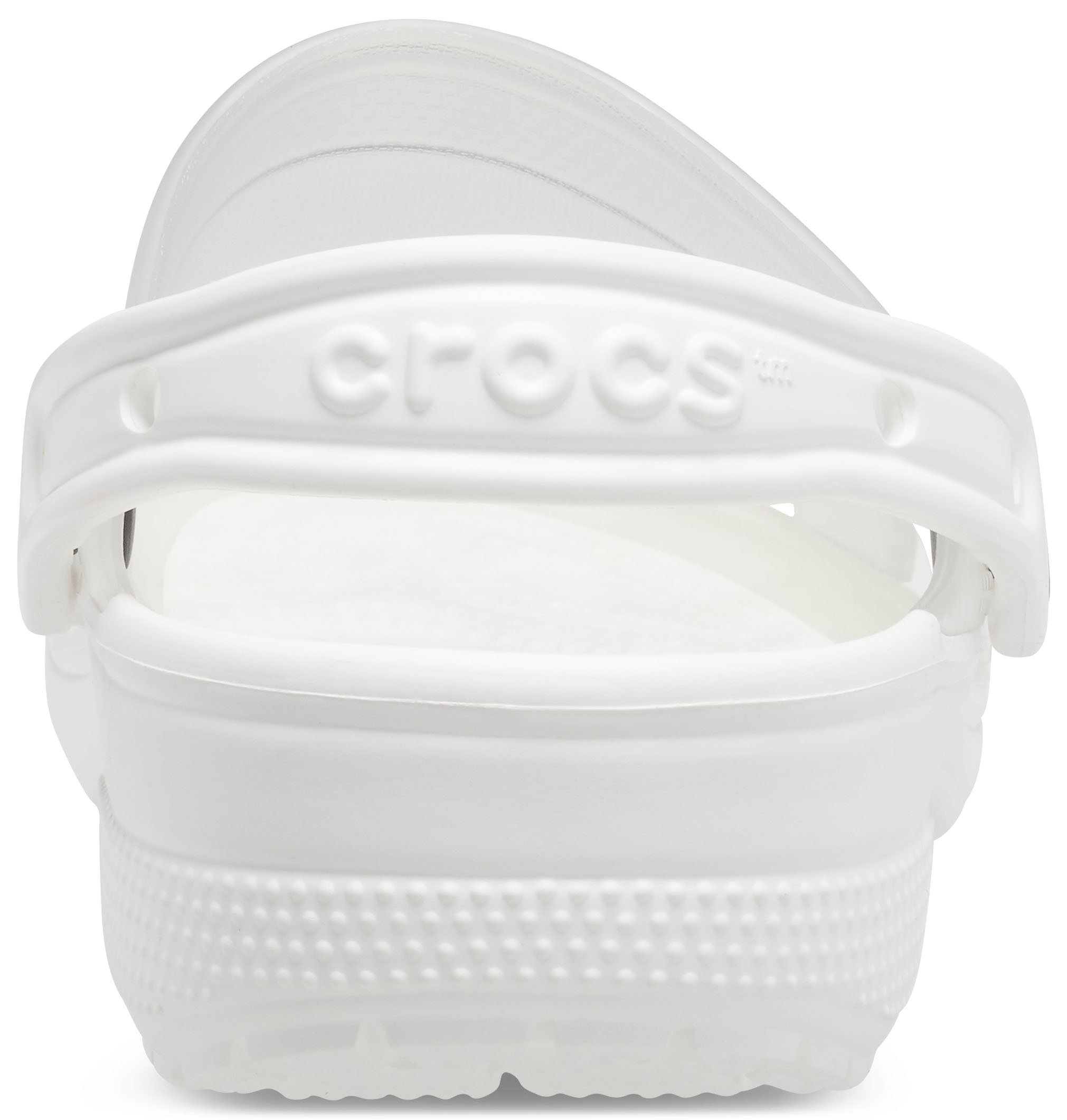 crocs Classic Translucent Clog White Croslite